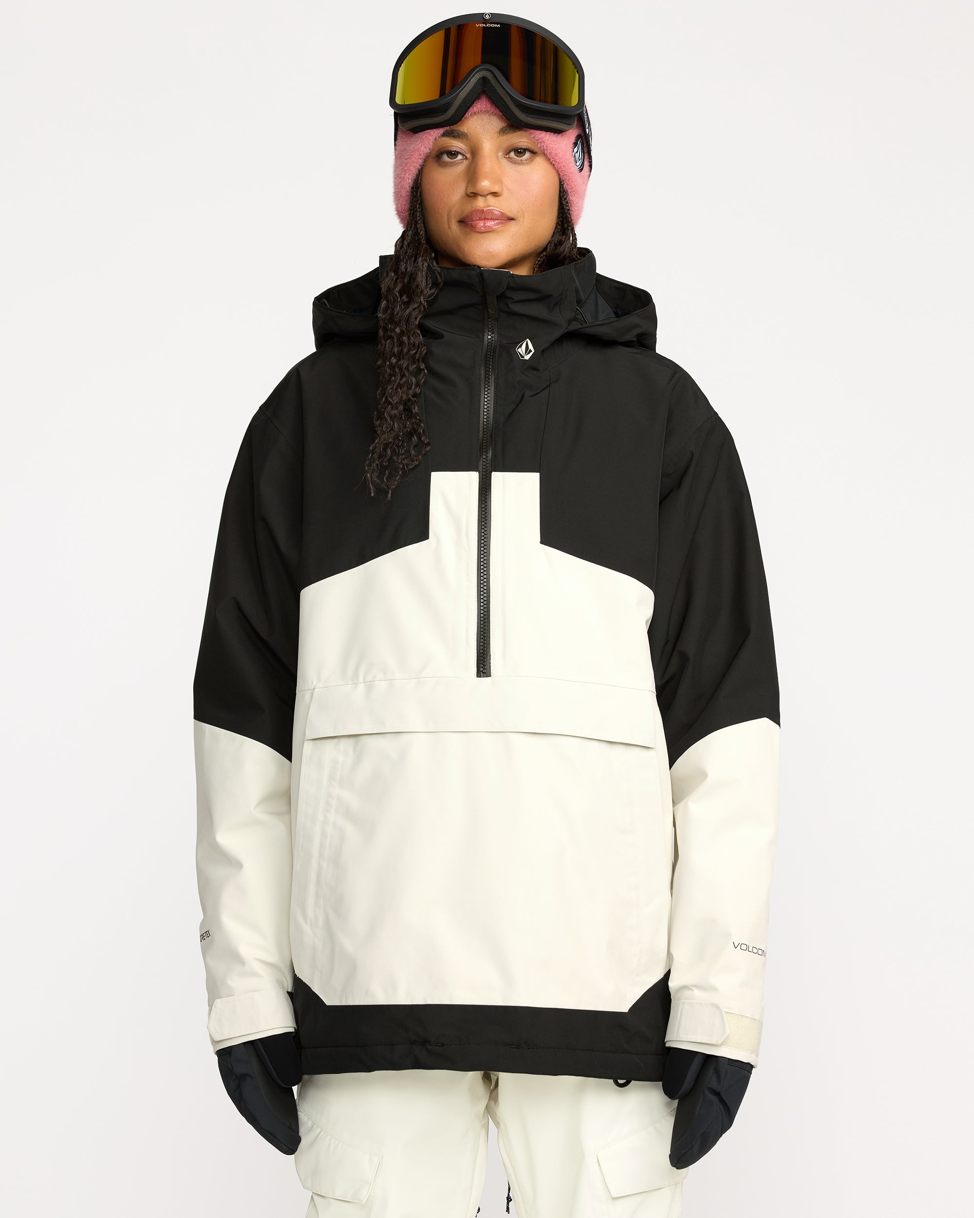 Fern Insulated Gore-Tex Pullover Jacket - Bone - Women - Volcom EU