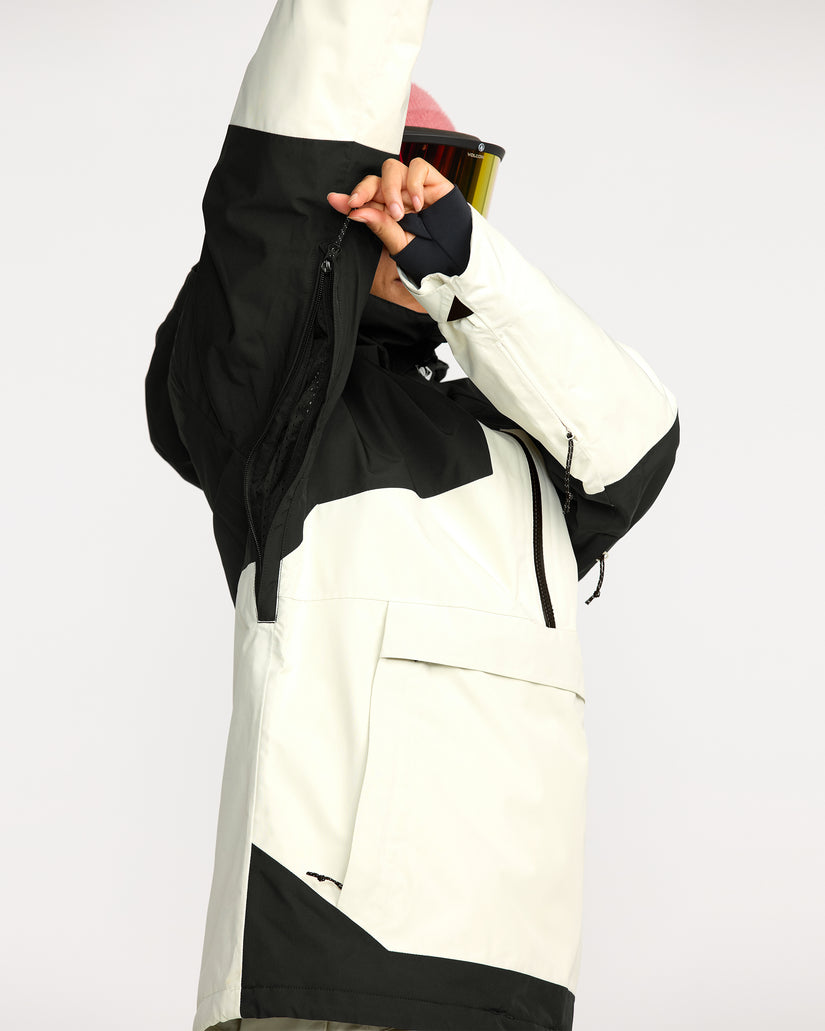 Fern Insulated Gore-Tex Pullover Jacket - Bone