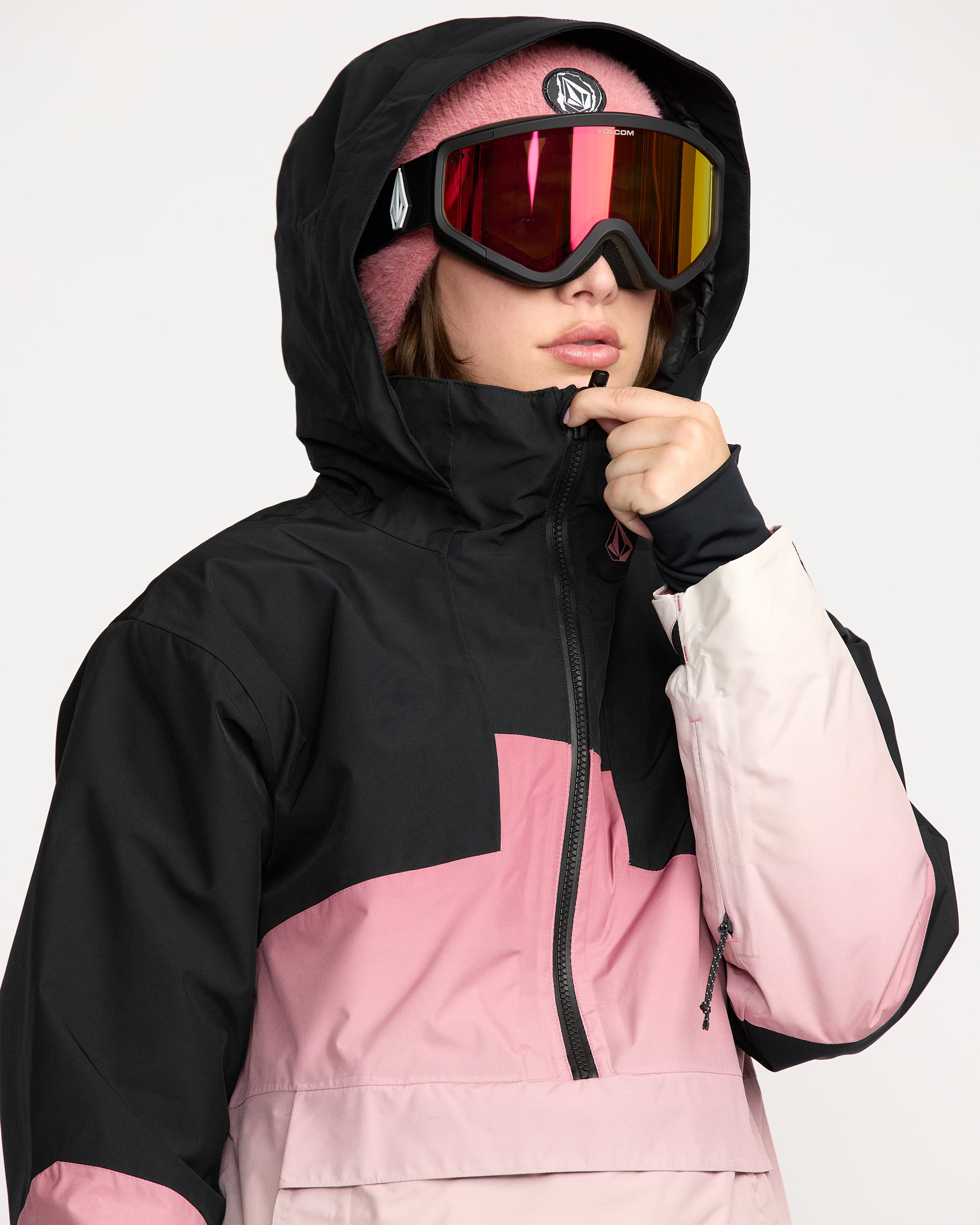 Fern Insulated Gore-Tex Pullover Jacket - Mesa Rose - Women