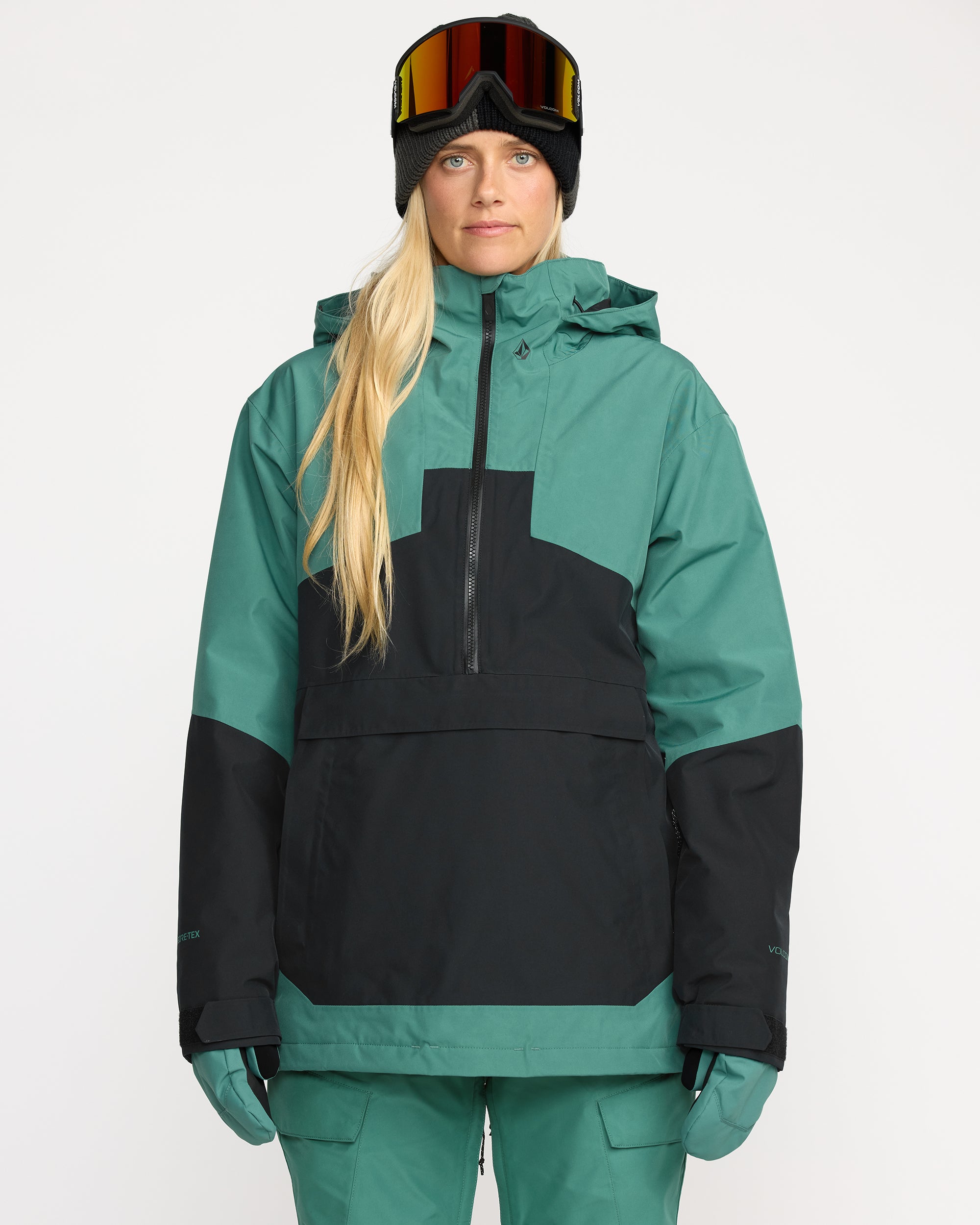 Fern Insulated Gore-Tex Pullover Jacket - Spruce Green - Women