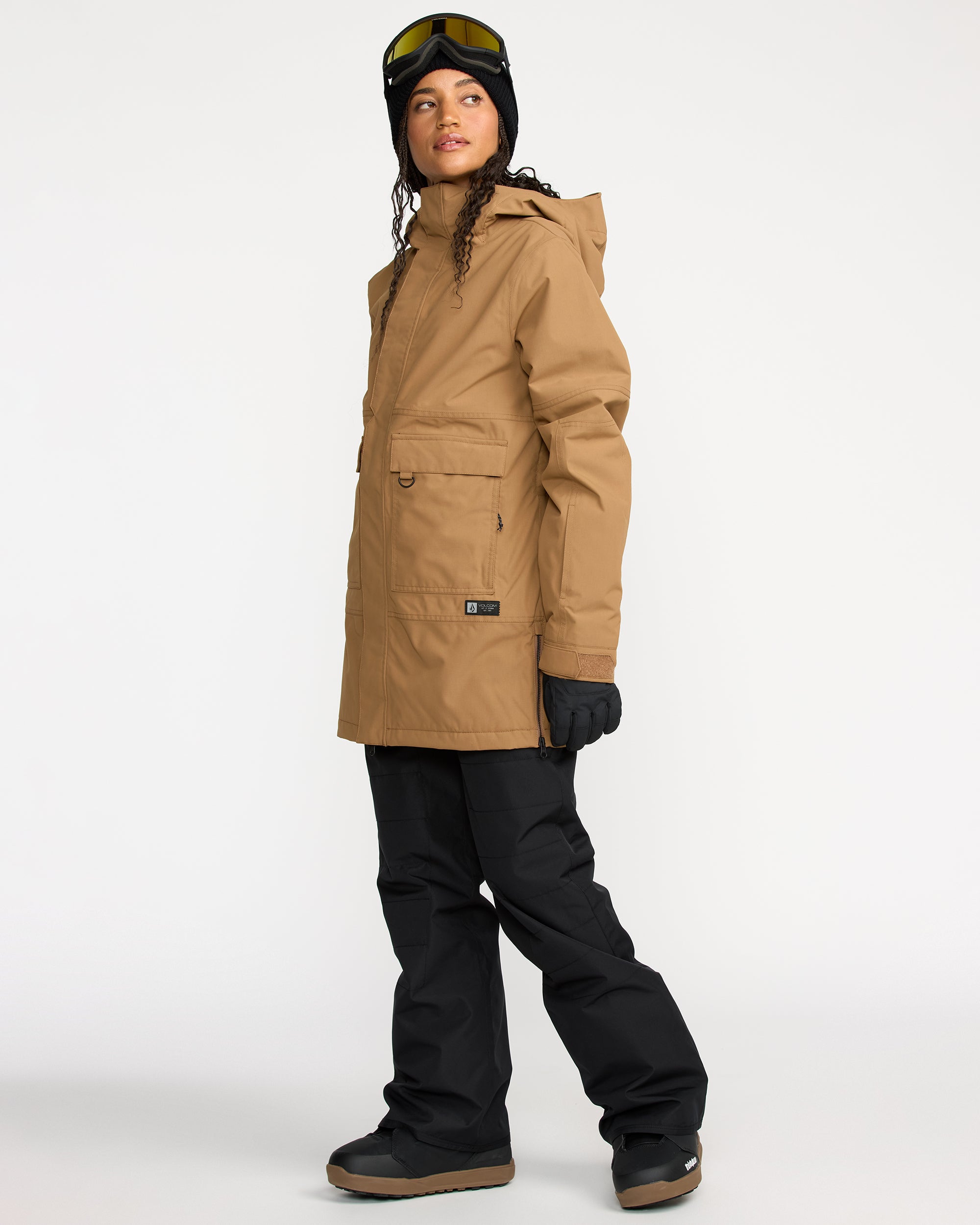 Qc Cruiser Insulated Parka - Bronze - Women - Volcom EU – Volcom