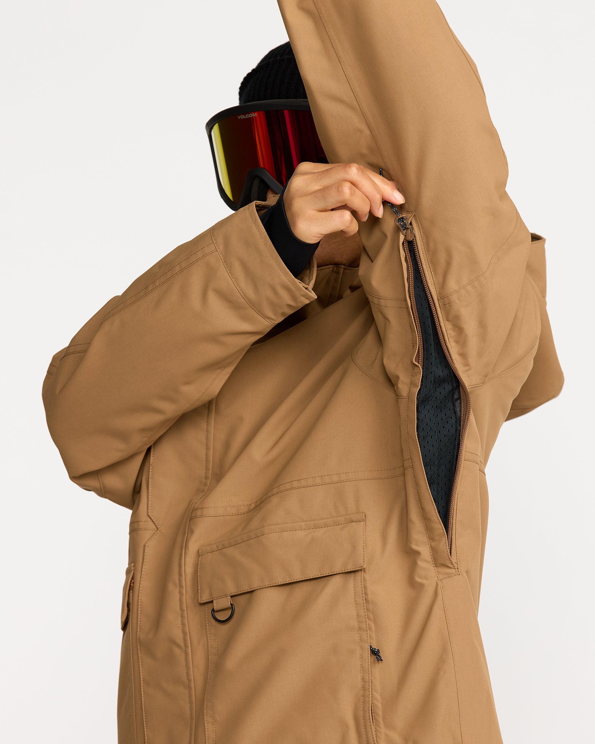 Qc Cruiser Insulated Parka - Bronze - Women - Volcom EU – Volcom