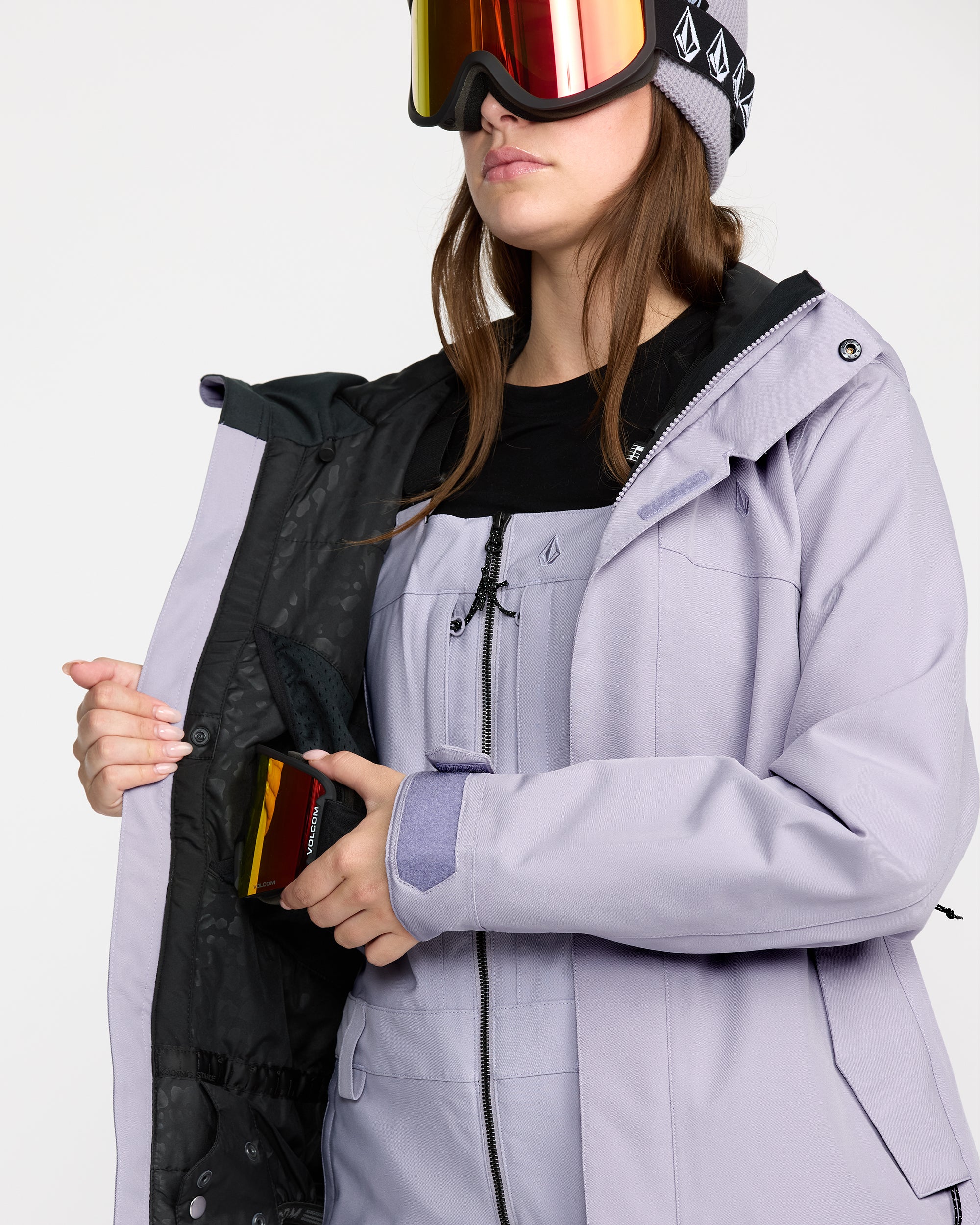 Stoney Shadow Insulated Jacket - Lavender Aura - Women - Volcom EU