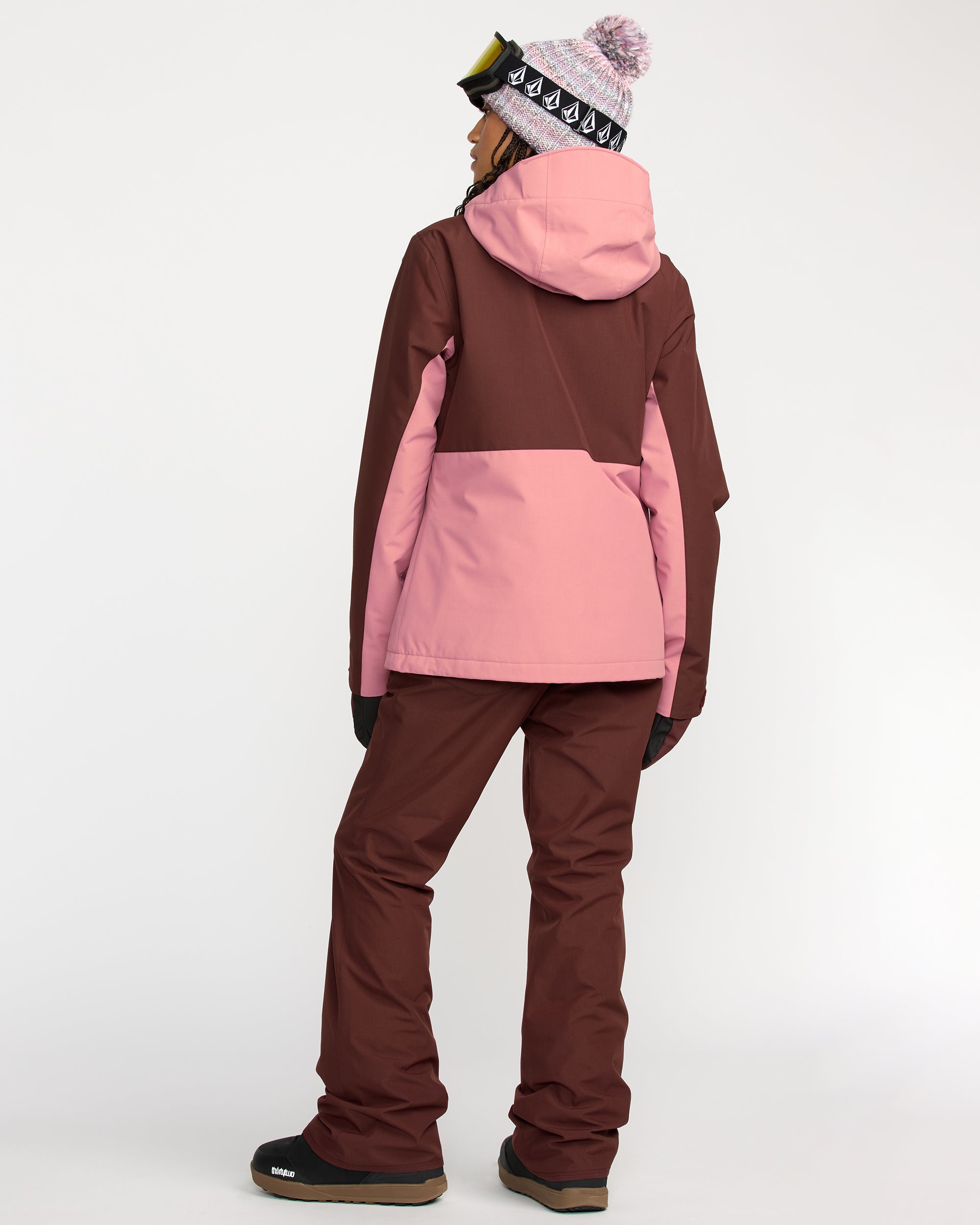 Bolt Insulated Jacket - Oxblood - Women - Volcom EU – Volcom Europe