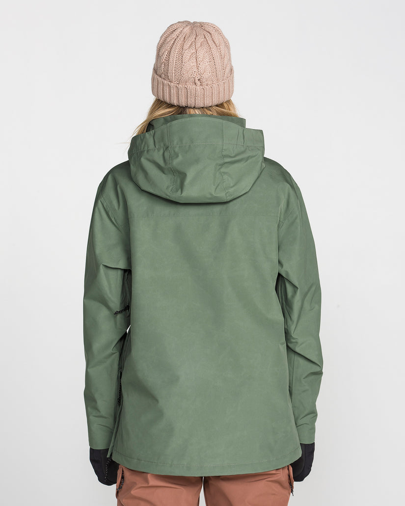 Rowan Insulated Gore-Tex Pullover Jacket - Light Green