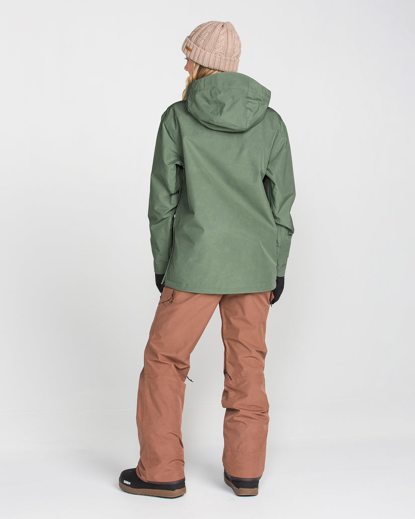Rowan Insulated Gore-Tex Pullover Jacket - Light Green