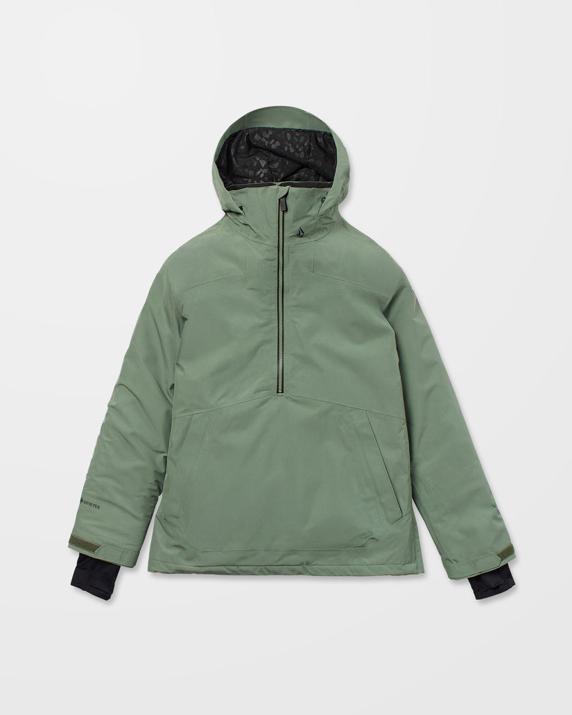 Rowan Insulated Gore-Tex Pullover Jacket - Light Green