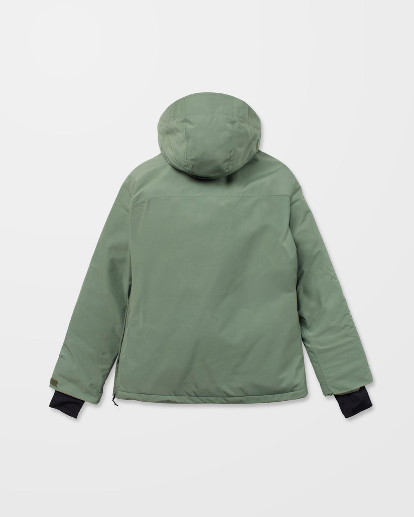 Rowan Insulated Gore-Tex Pullover Jacket - Light Green