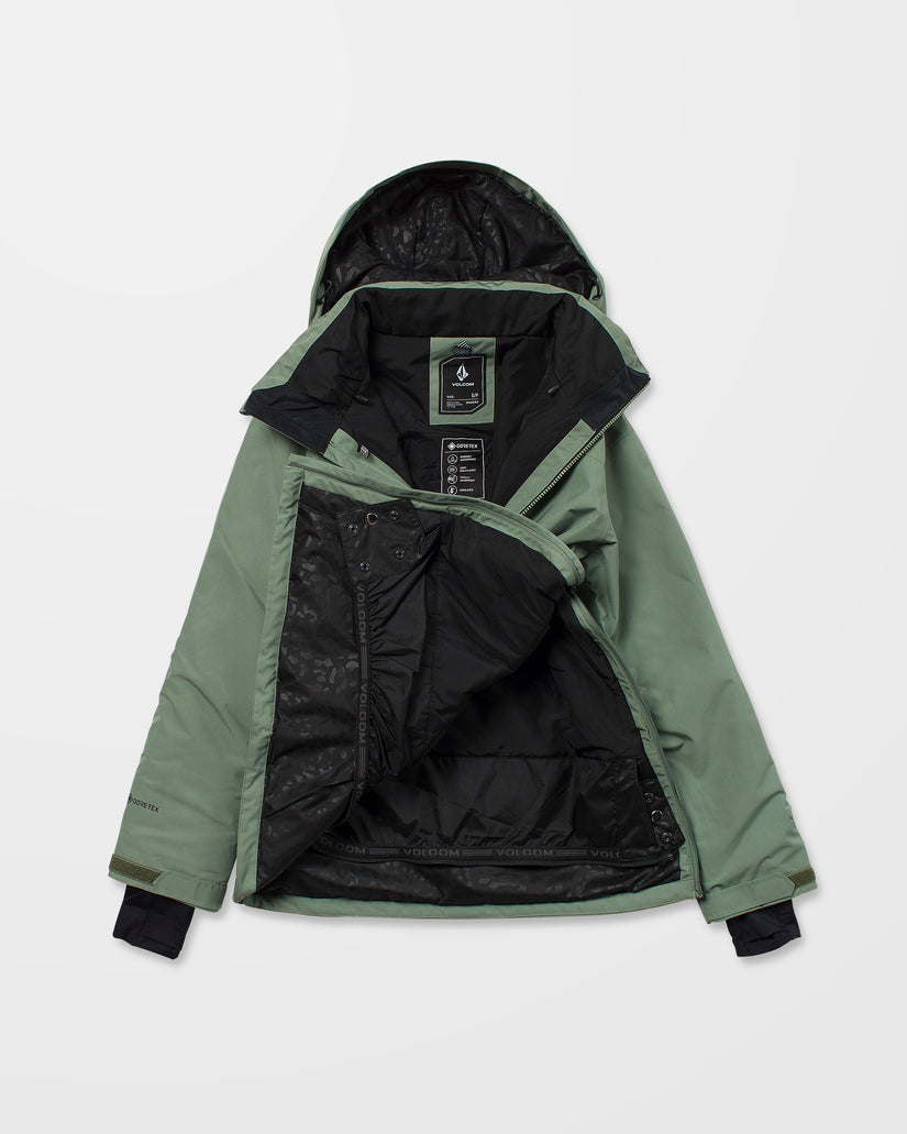 Rowan Insulated Gore-Tex Pullover Jacket - Light Green