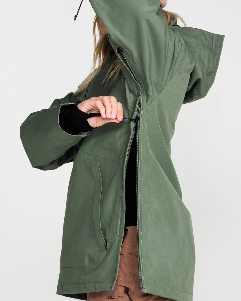 Rowan Insulated Gore-Tex Pullover Jacket - Light Green