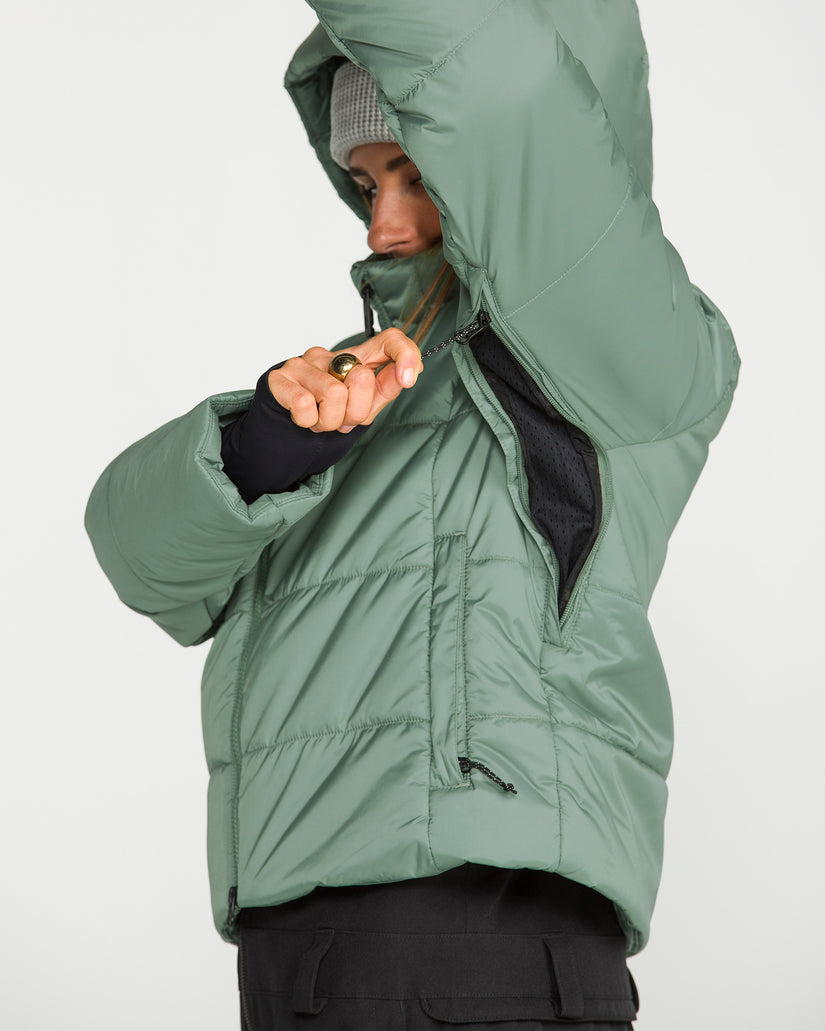 Avalon Puff Jacket - Light Green