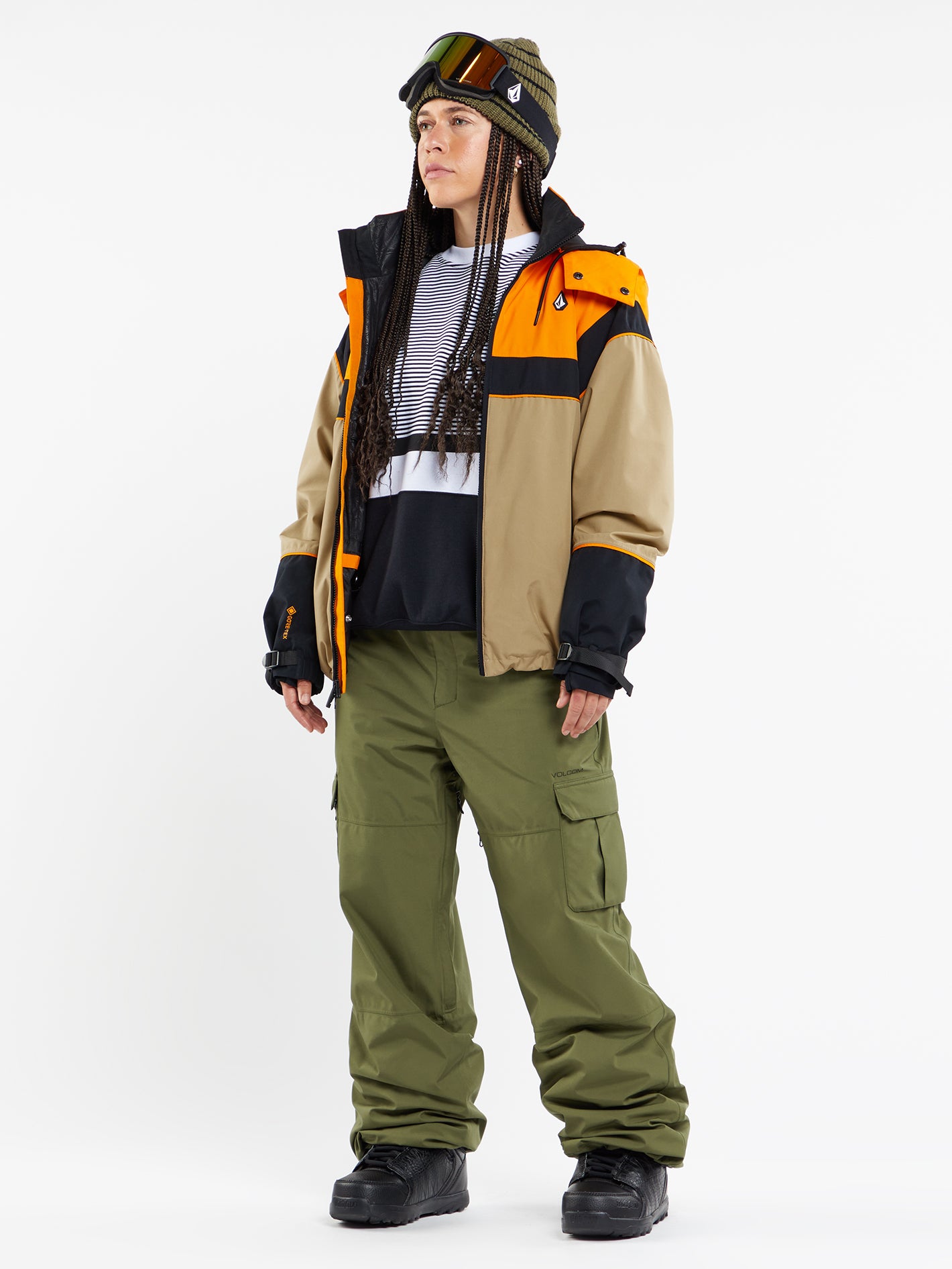 Melancon Gore-Tex Jacket - GOLD - Women - Volcom EU – Volcom Europe