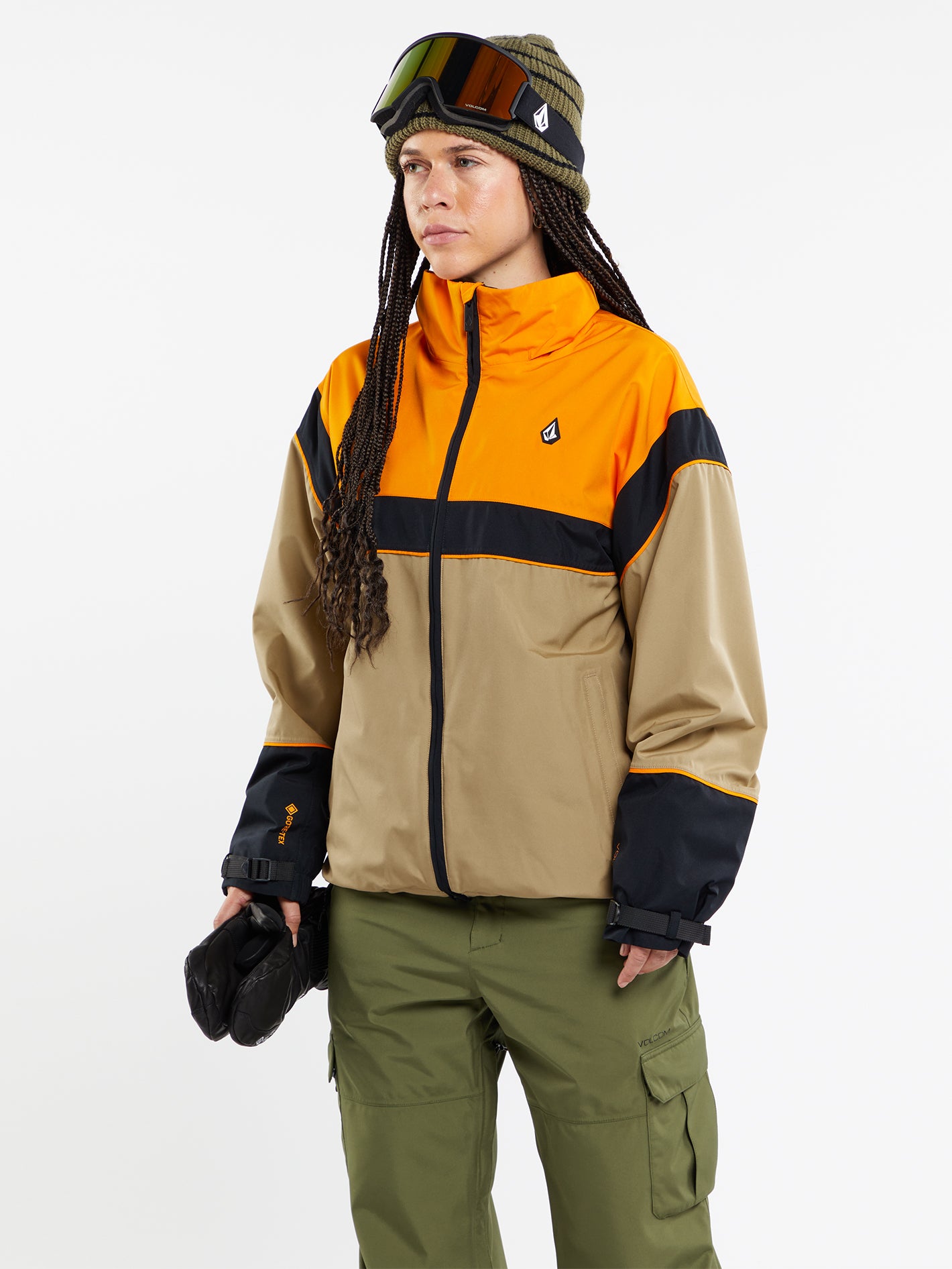 Melancon Gore-Tex Jacket - GOLD - Women - Volcom EU – Volcom Europe