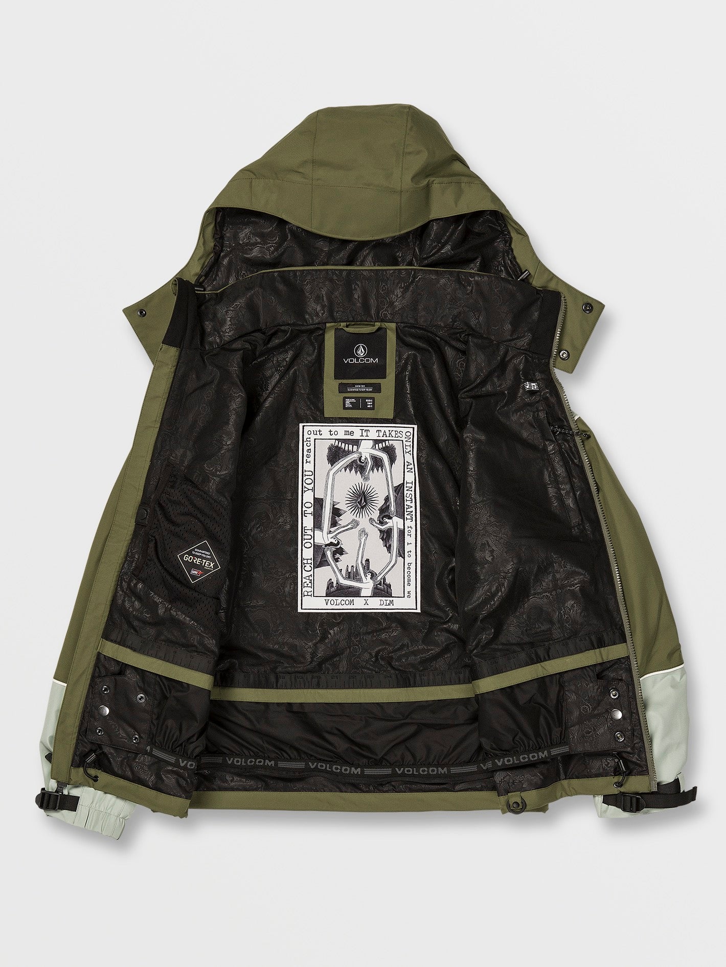 Melancon Gore-Tex Jacket - MILITARY - Women - Volcom EU – Volcom