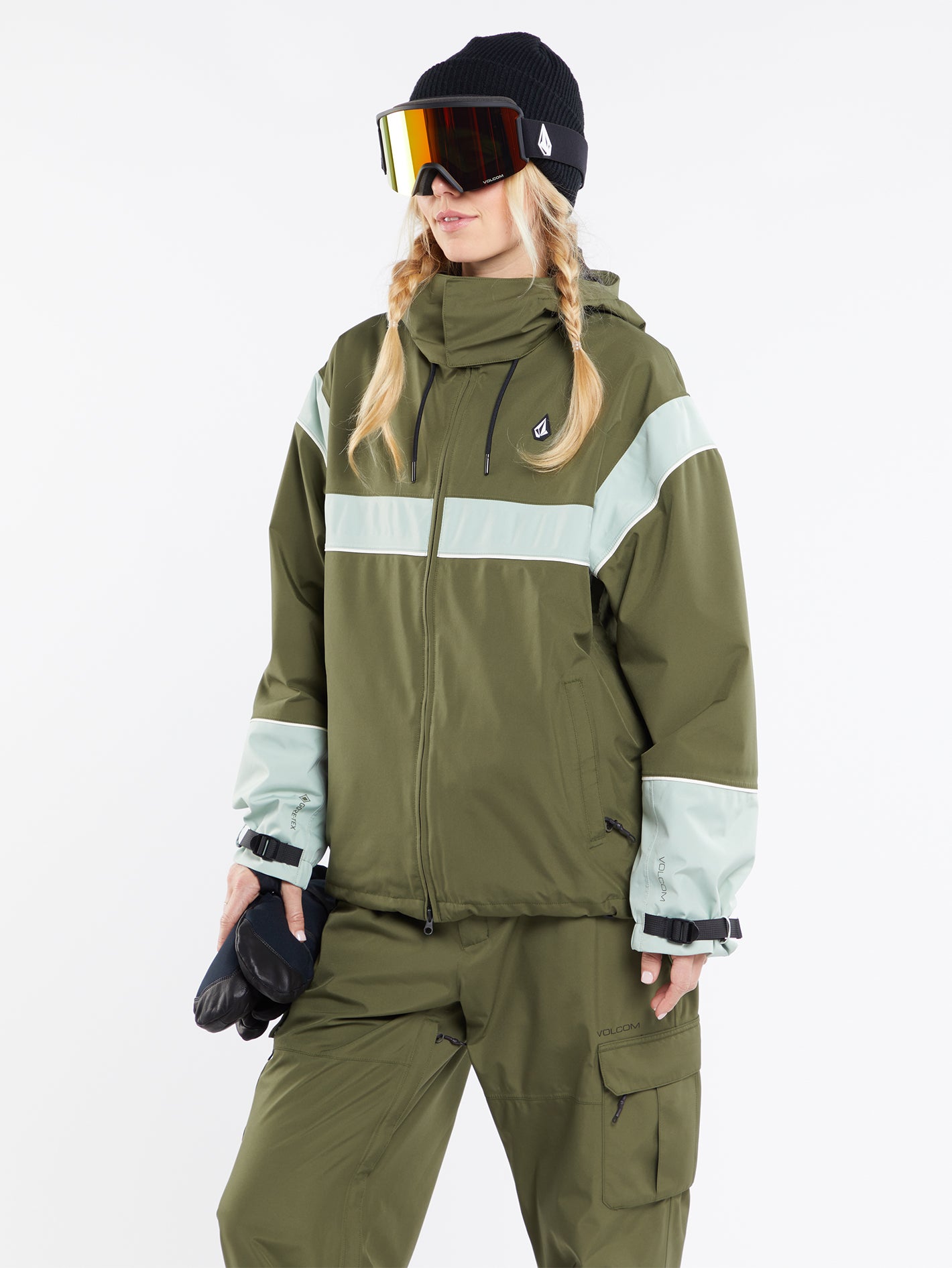 Melancon Gore-Tex Jacket - MILITARY - Women - Volcom EU – Volcom
