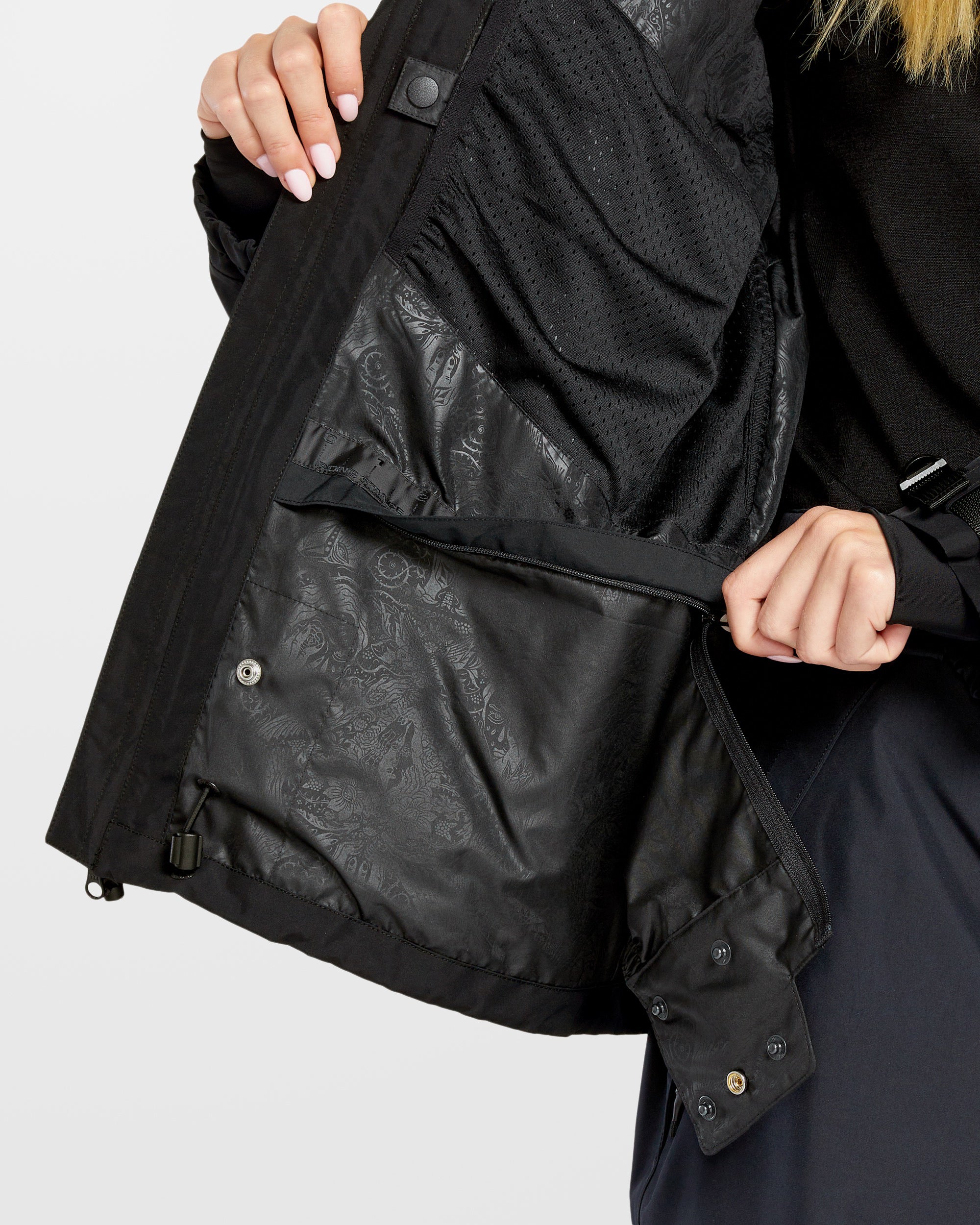 VOLCOM DLM GORE-TEX JACKET ブラック Volcom DLM Gore Tex Jacket - Gravitee Boardshop