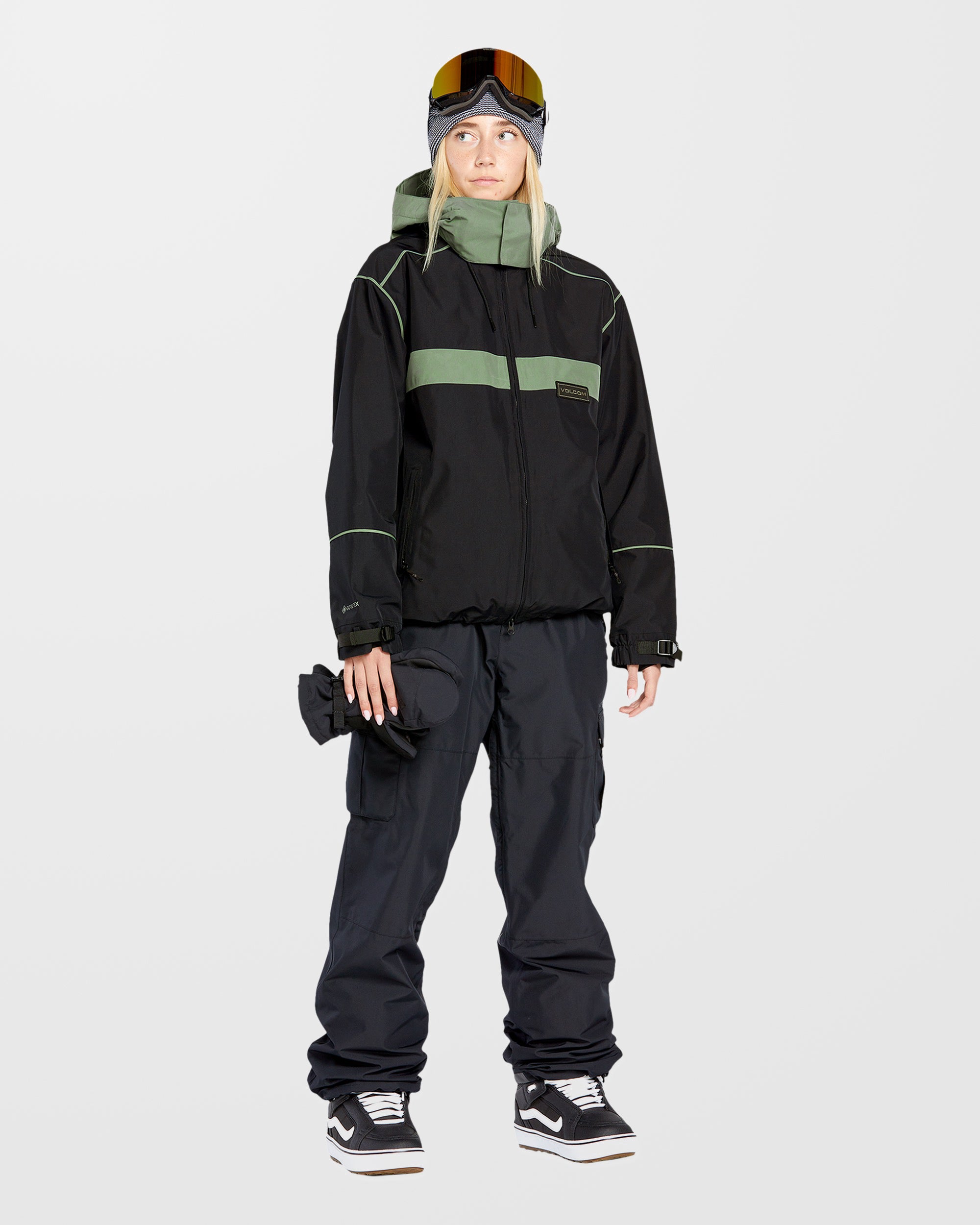 注目の福袋！ Dlm Gore-Tex Jacket - Black - Women - Volcom UK - 2 Years スノーボード