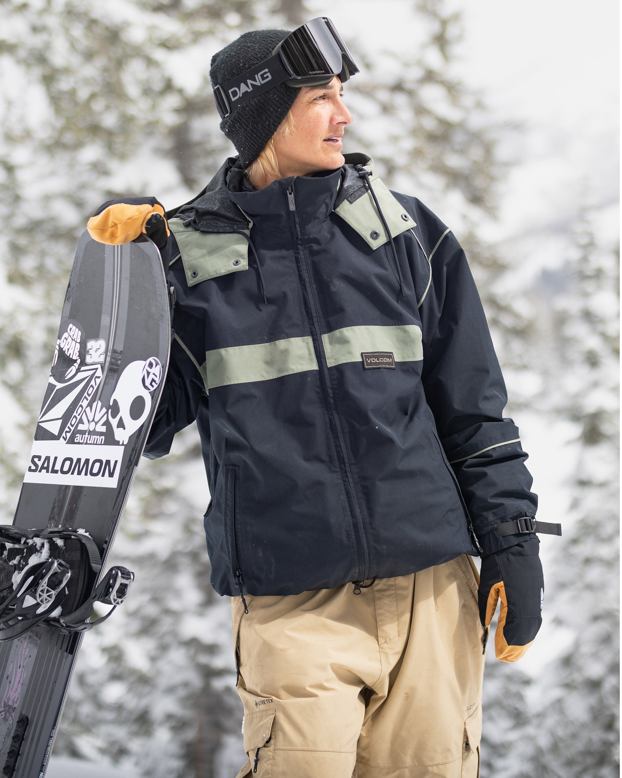 Dlm Gore-Tex Jacket - Black - Women - Volcom EU - 2 Years Warranty