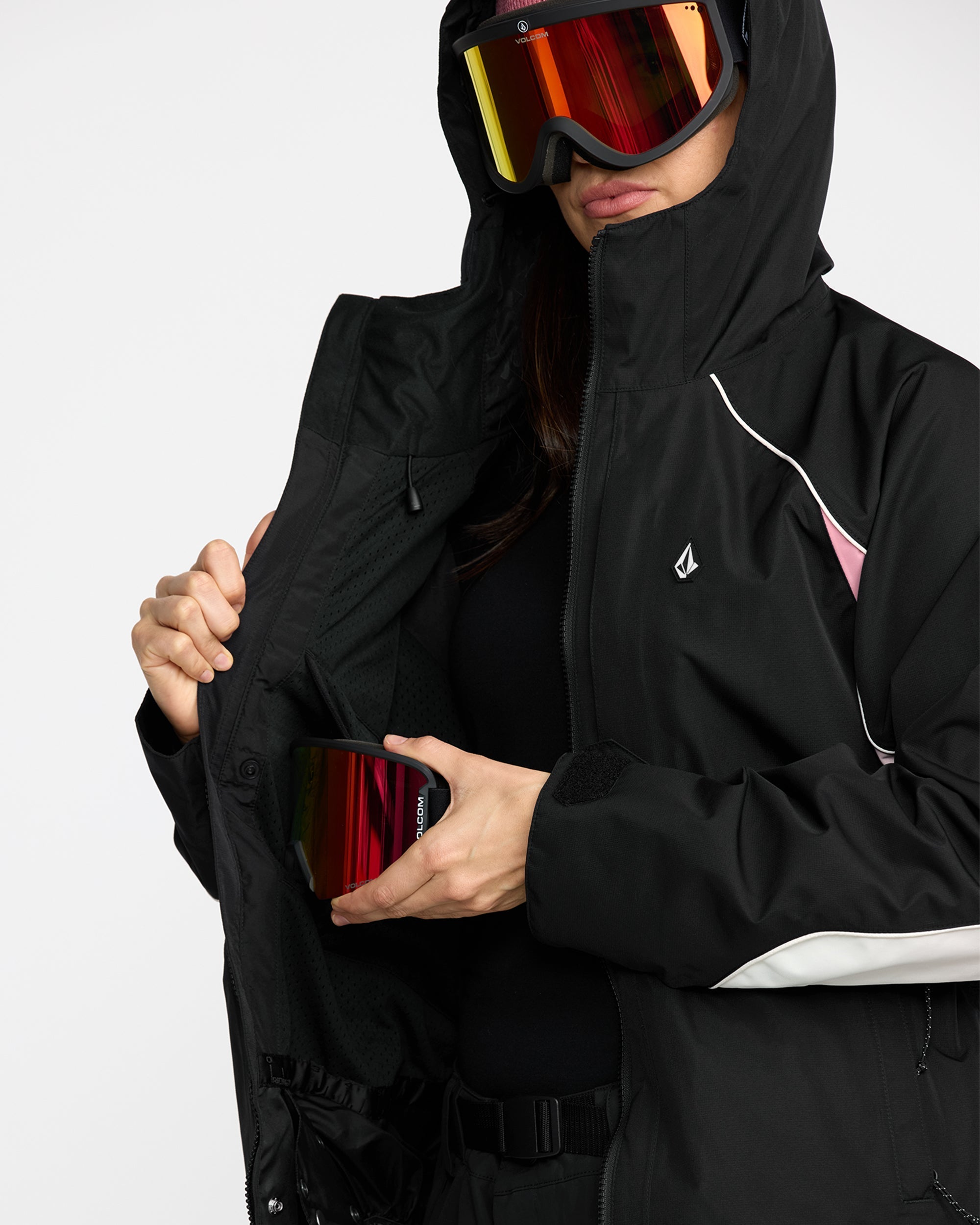 Stone Smokeshow 20K Jacket - Black - Women - Volcom EU – Volcom Europe