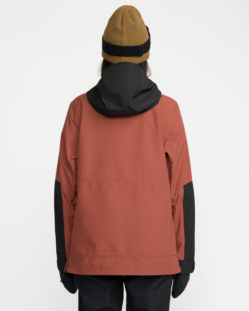 Harlan Pullover Jacket - Henna