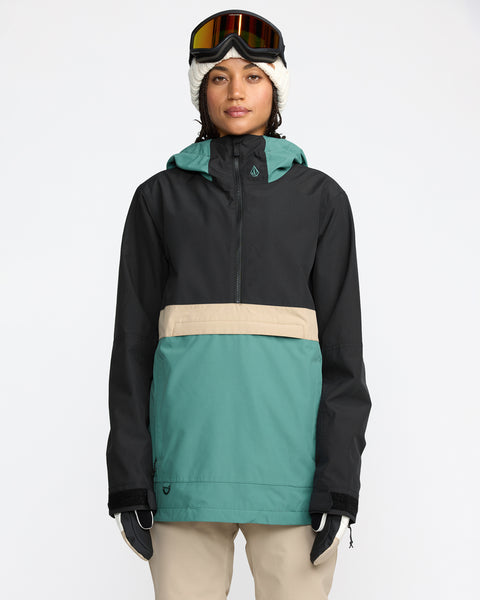 Harlan Pullover Jacket - Spruce Green - Women - Volcom EU – Volcom