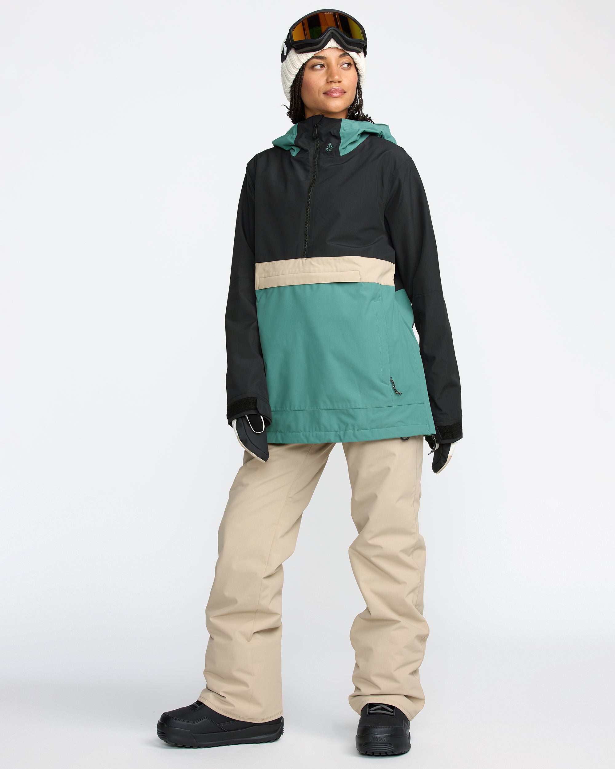 新品 Volcom Pullover Jacket xxl Harlan Pullover Jacket - Spruce Green - Women - Volcom EU – Volcom