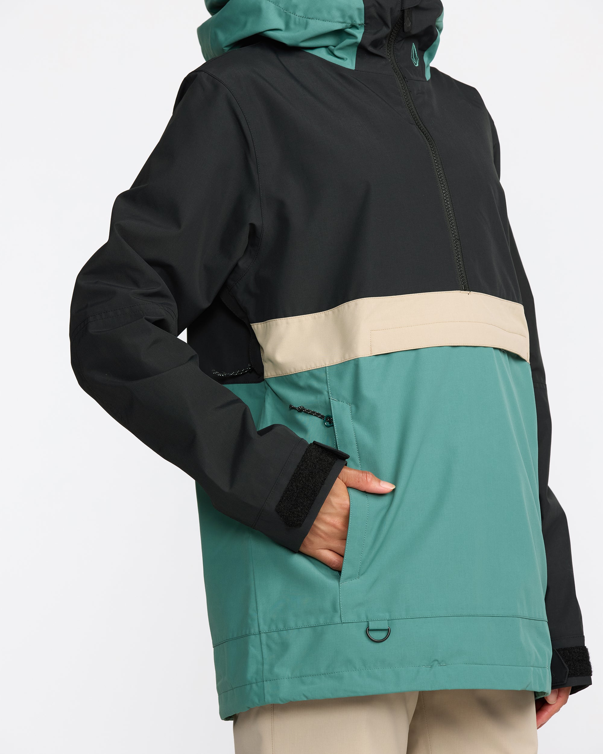 Harlan Pullover Jacket - Spruce Green - Women - Volcom EU – Volcom