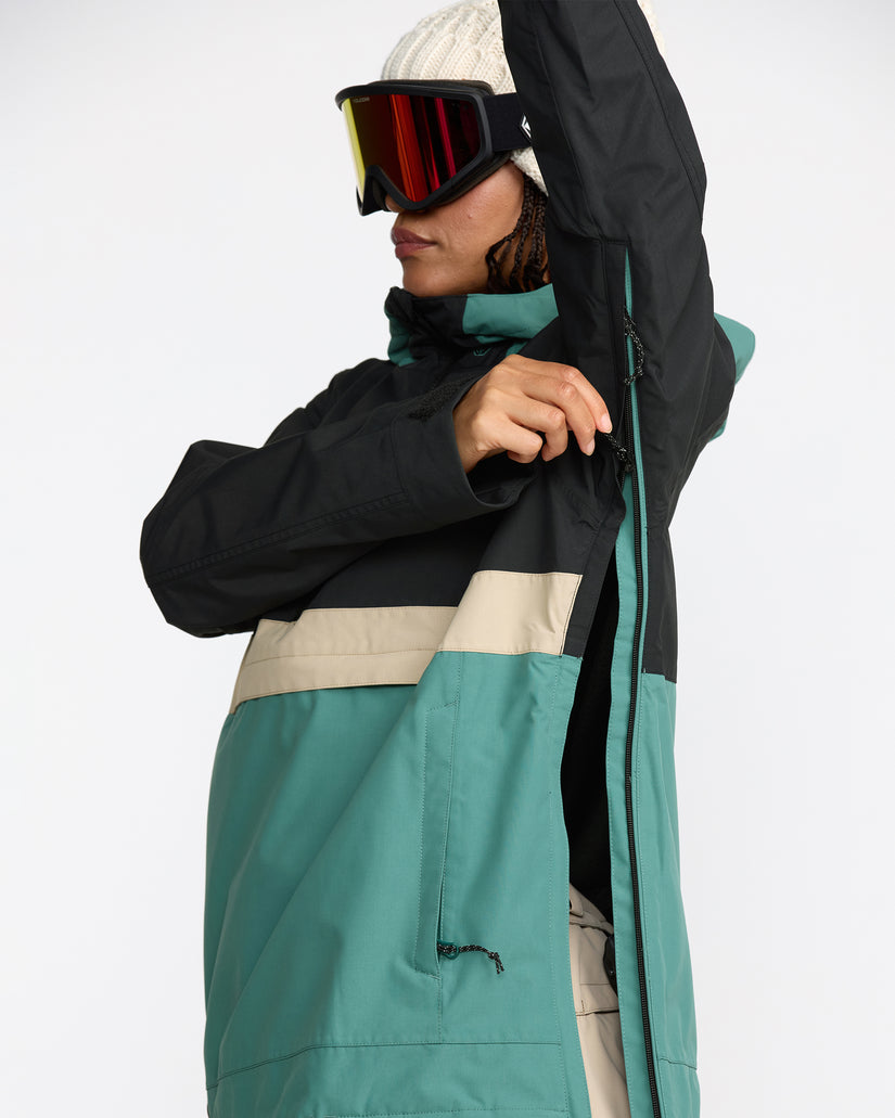 Harlan Pullover Jacket - Spruce Green