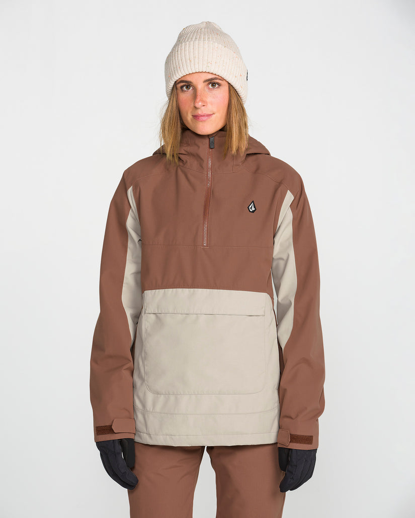 Harlan Pullover 10K Jacket - Desert Taupe