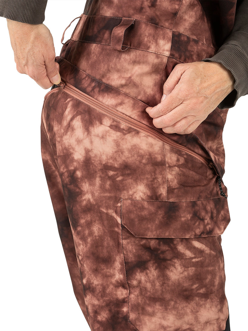Creston 3Dstretch Bib Overall - PINK SALT WASH
