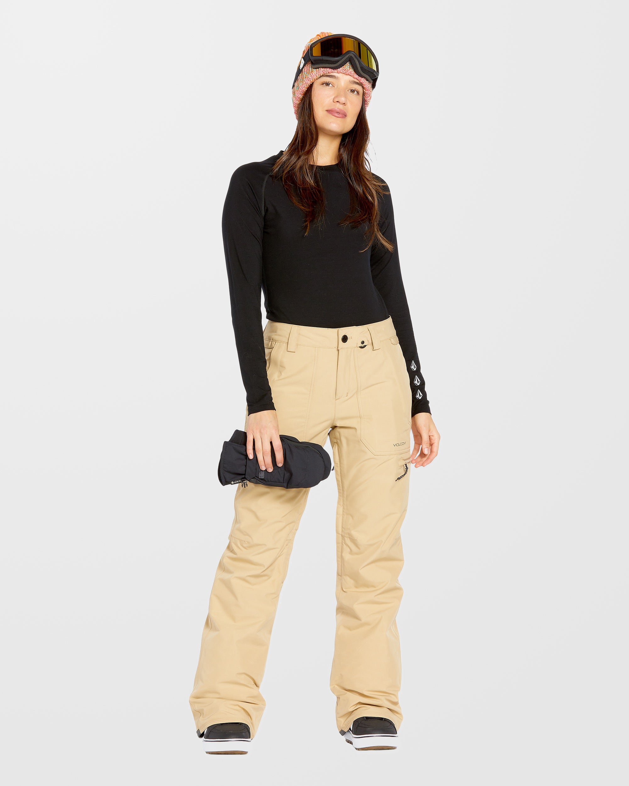 Knox Insulated Gore-Tex Trousers - Sand - Women - Volcom EU - 2