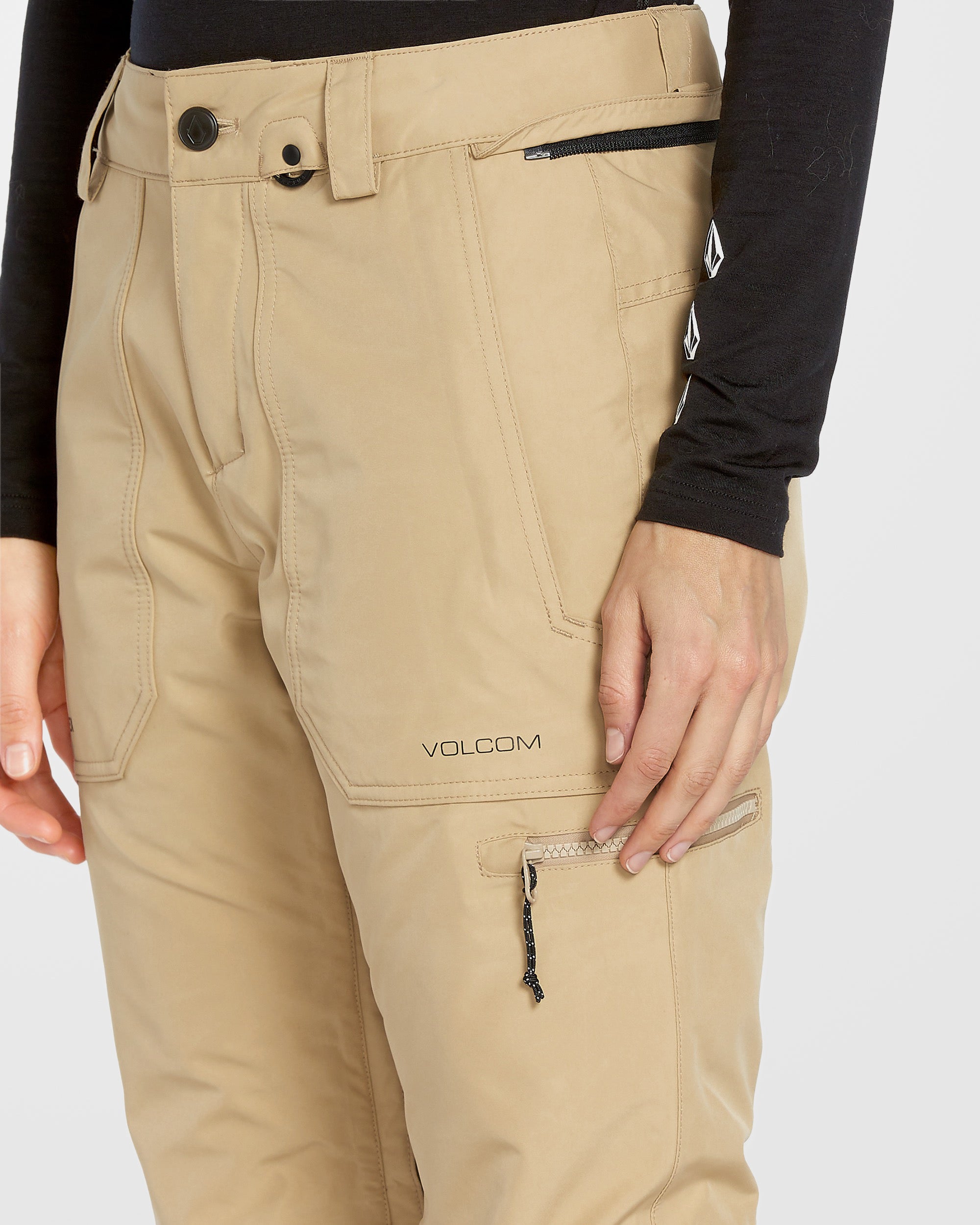 Knox Insulated Gore-Tex Trousers - Sand - Women - Volcom EU - 2