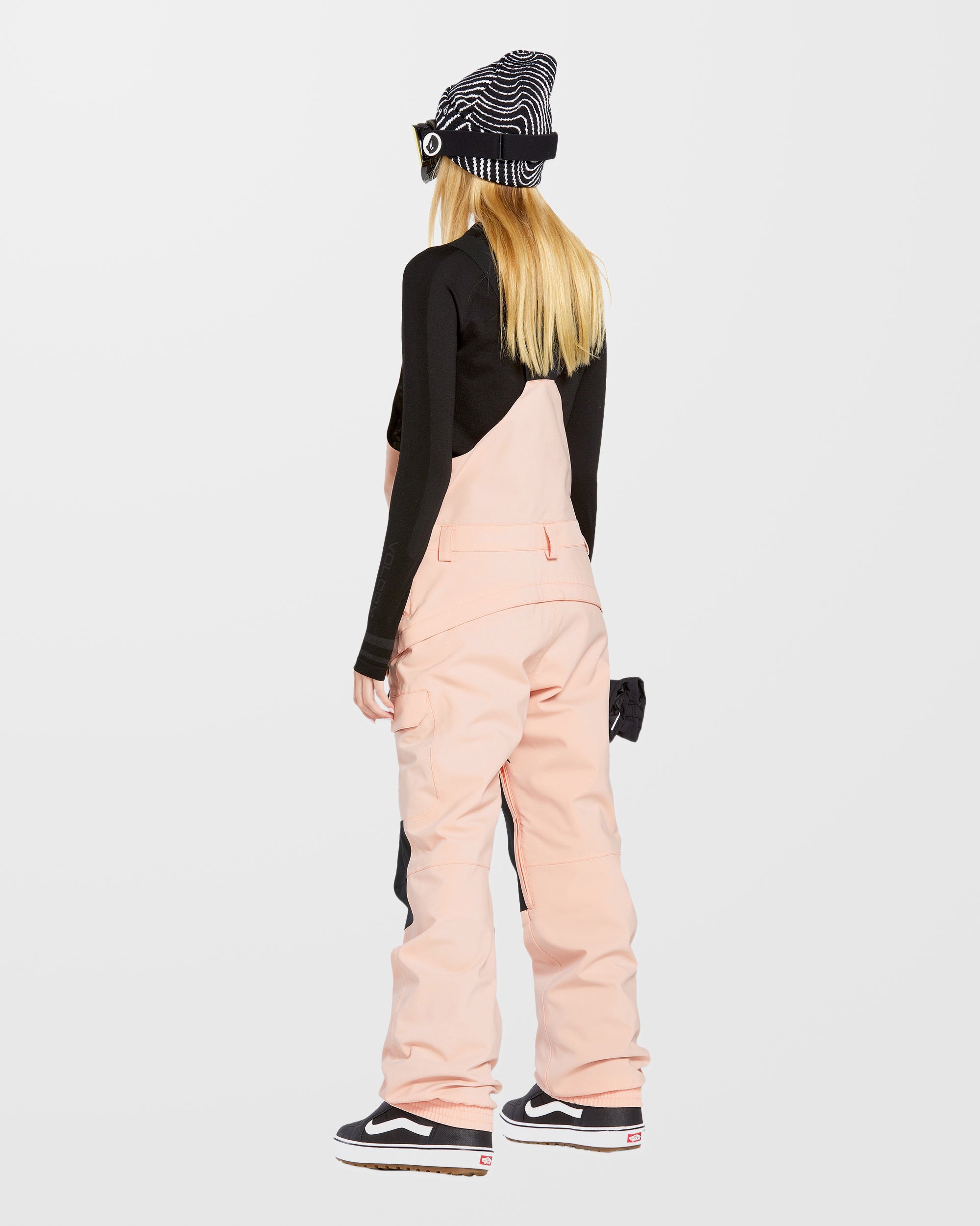 Creston 3D Stretch Bib Overall - Coral Haze - Women - Volcom EU