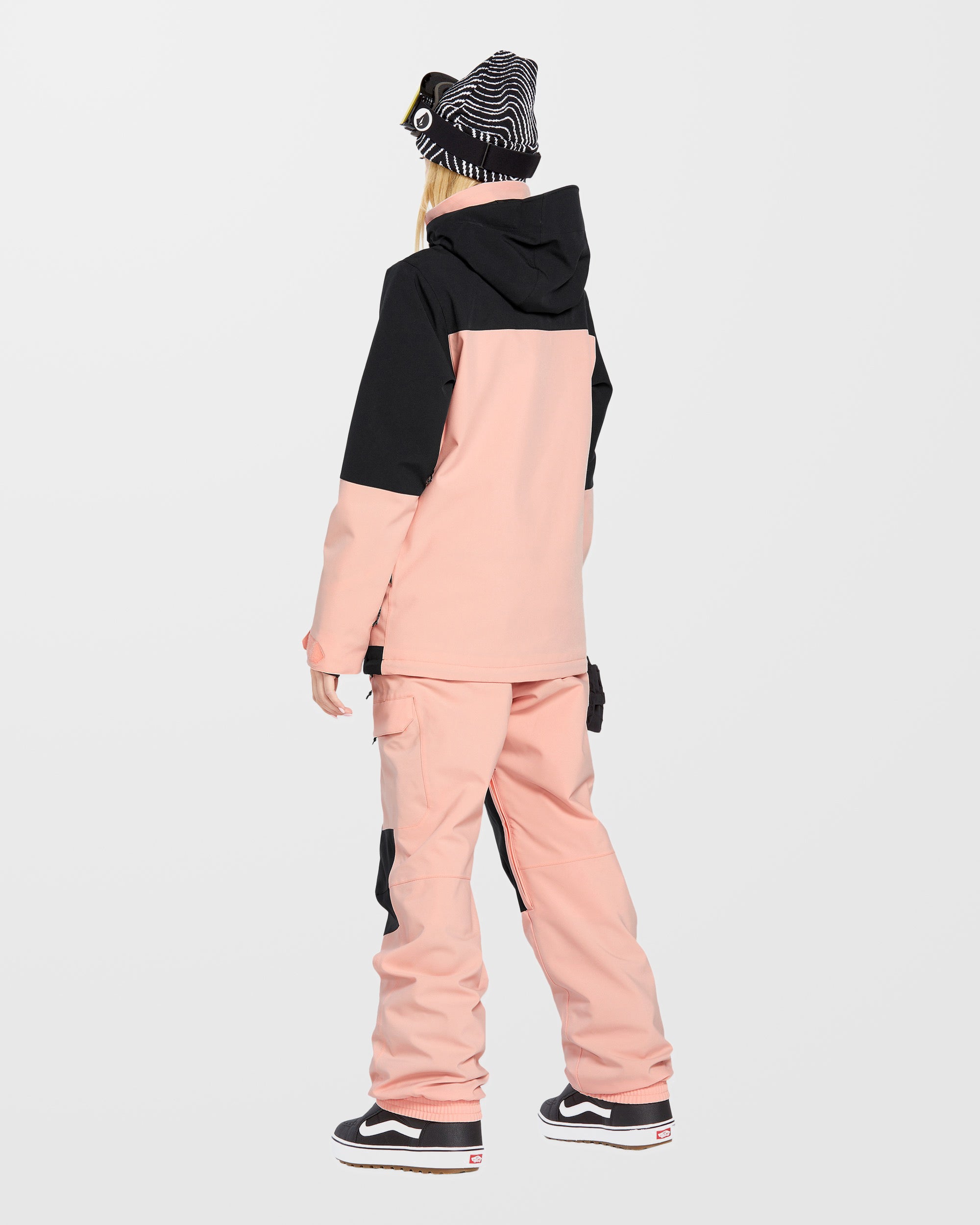 Creston 3D Stretch Bib Overall - Coral Haze - Women - Volcom EU