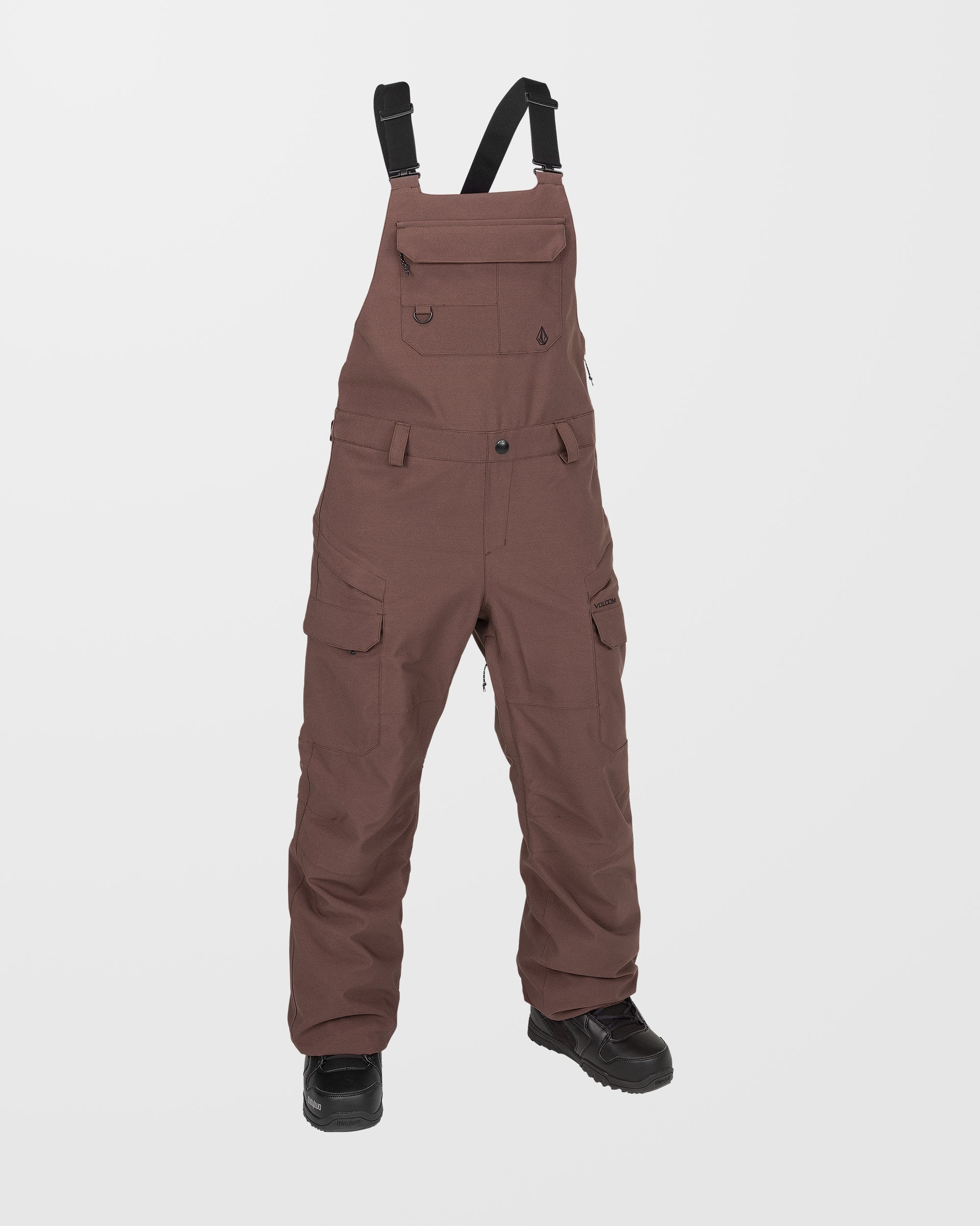 Swift Bib Overall - Black Plum | Volcom Europe