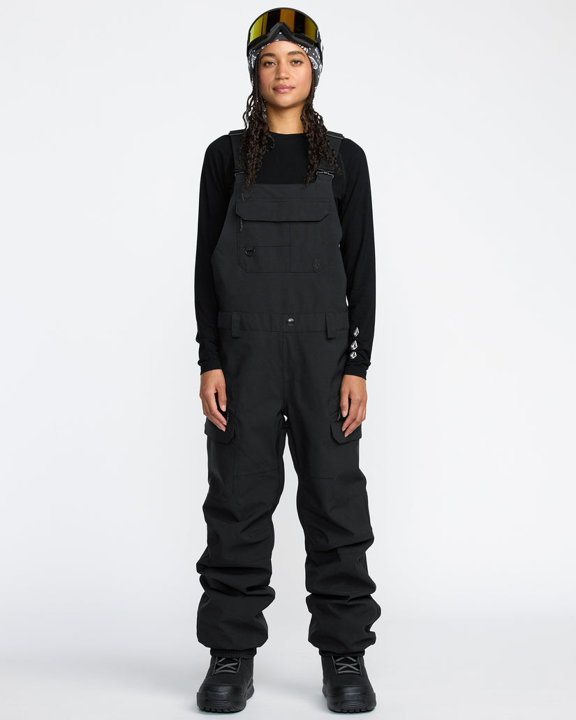 Creston 3D Stretch Bib Overall - Black