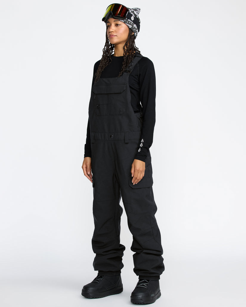Creston 3D Stretch Bib Overall - Black