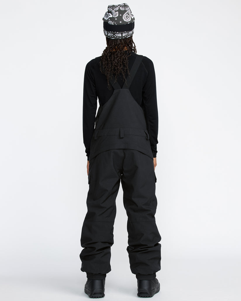 Creston 3D Stretch Bib Overall - Black