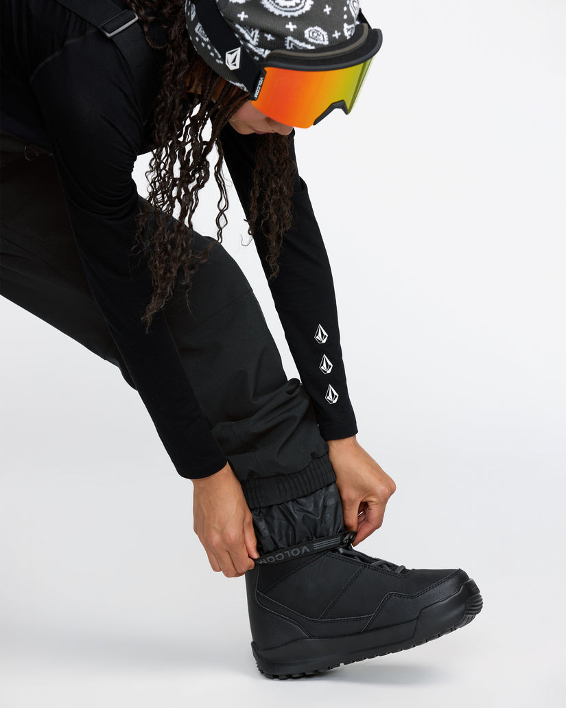 Creston 3D Stretch Bib Overall - Black