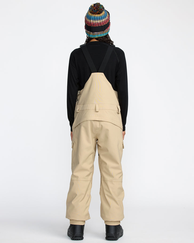 Creston 3D Stretch Bib Overall - Oatmeal