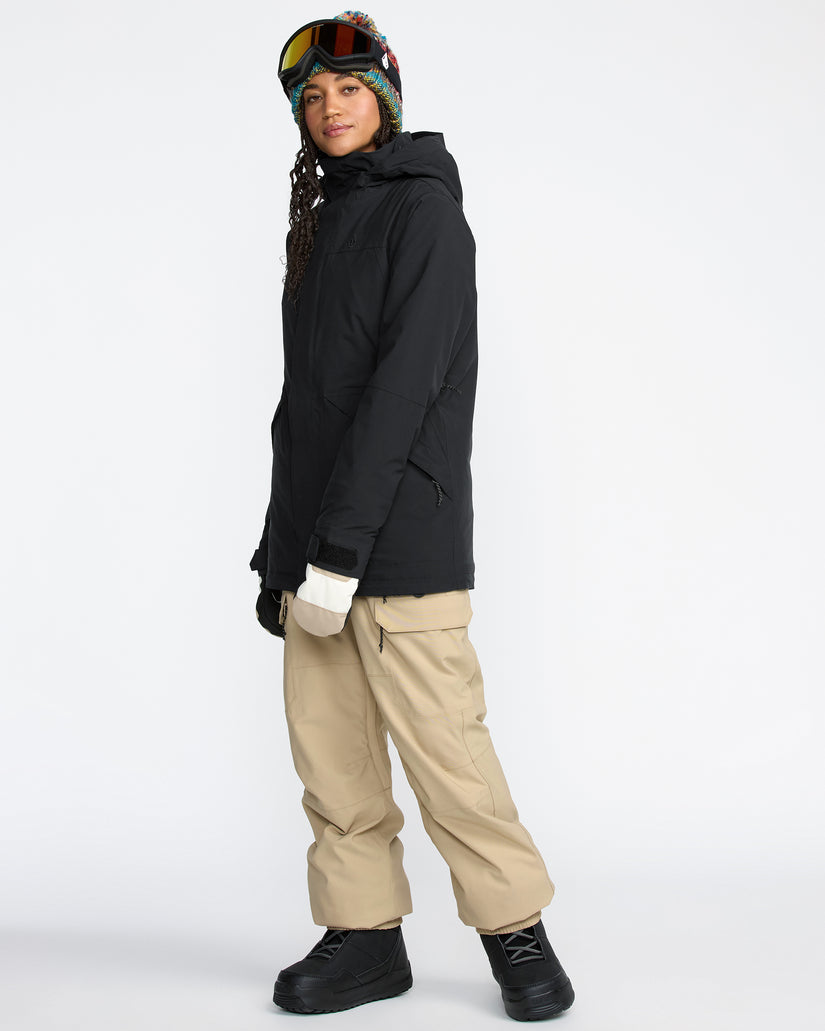 Creston 3D Stretch Bib Overall - Oatmeal