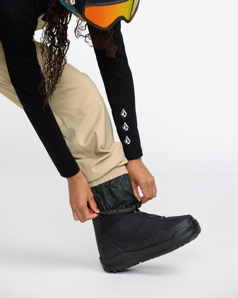 Creston 3D Stretch Bib Overall - Oatmeal