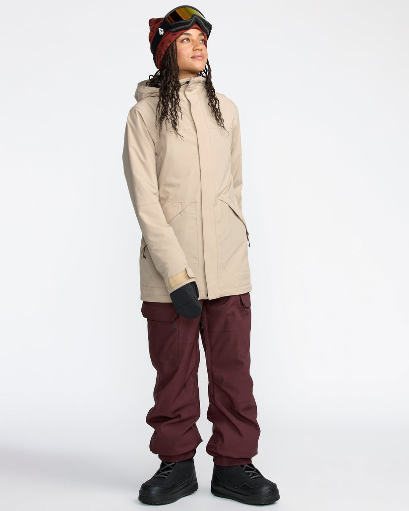 Creston 3D Stretch Bib Overall - Oxblood