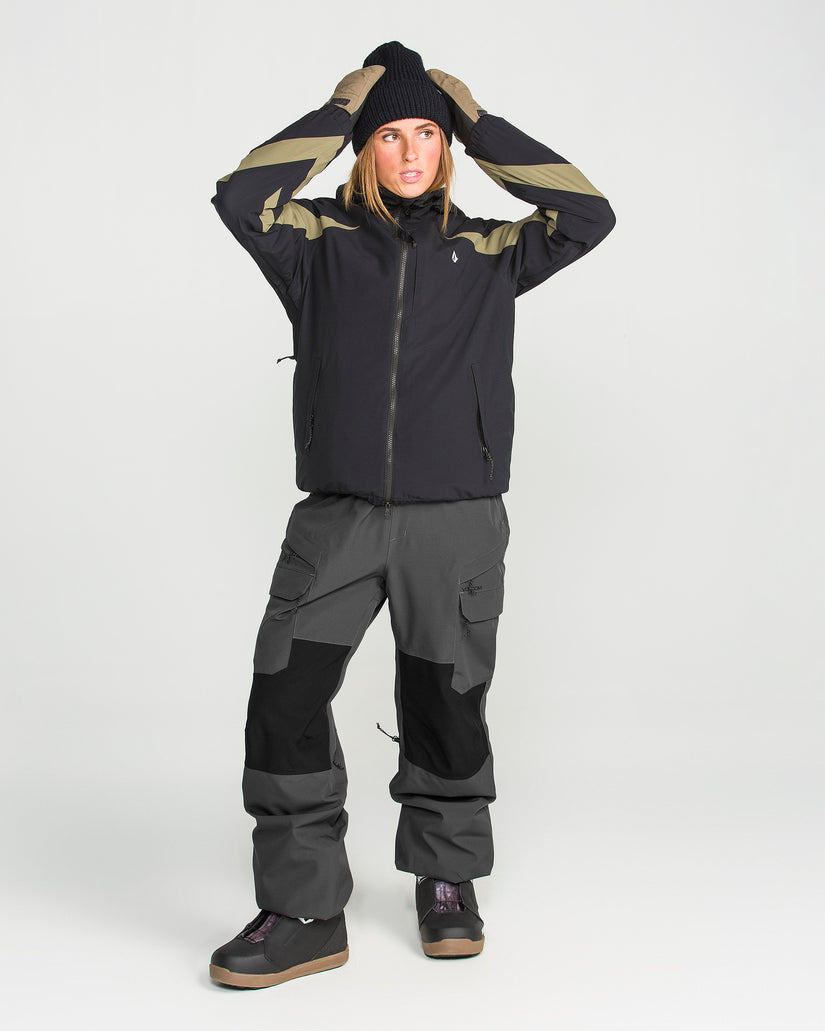 Creston 3D Stretch 15K Bib Overall - Dark Grey