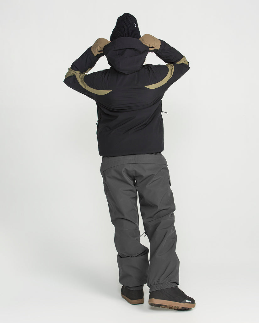 Creston 3D Stretch 15K Bib Overall - Dark Grey
