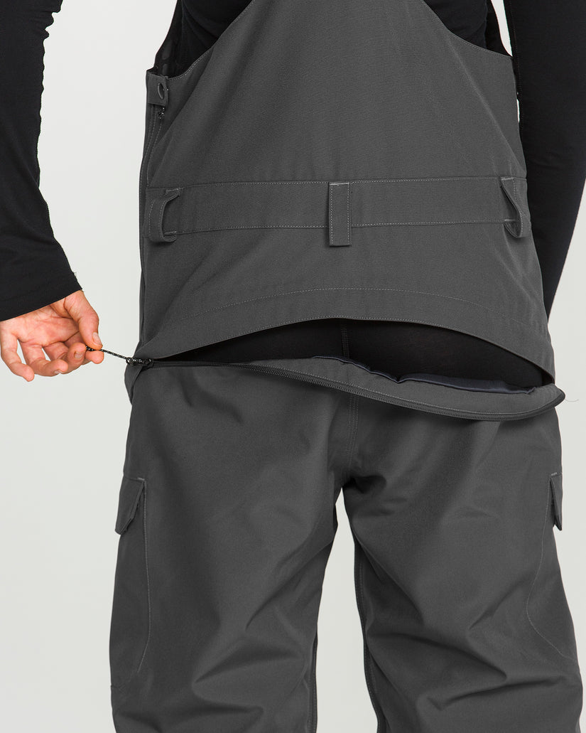 Creston 3D Stretch 15K Bib Overall - Dark Grey