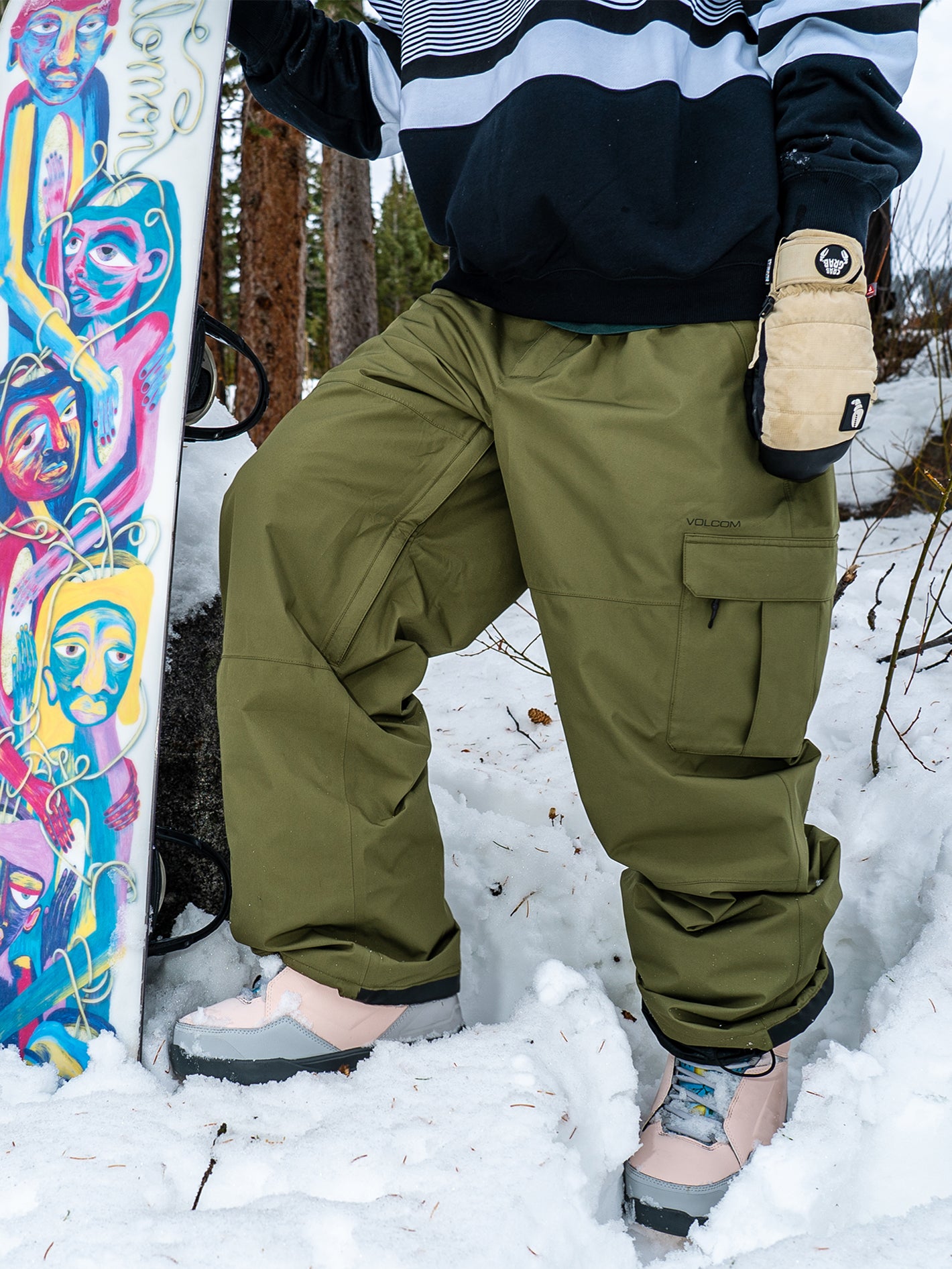 Melancon Gore-Tex Trousers - MILITARY - Women - Volcom EU – Volcom