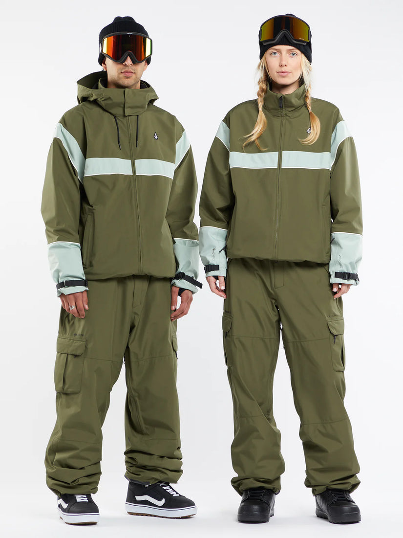 Melancon Gore-Tex Jacket - MILITARY - Women - Volcom EU – Volcom Melancon Gore-Tex Jacket - MILITARY - Women - Volcom EU – Volcom
