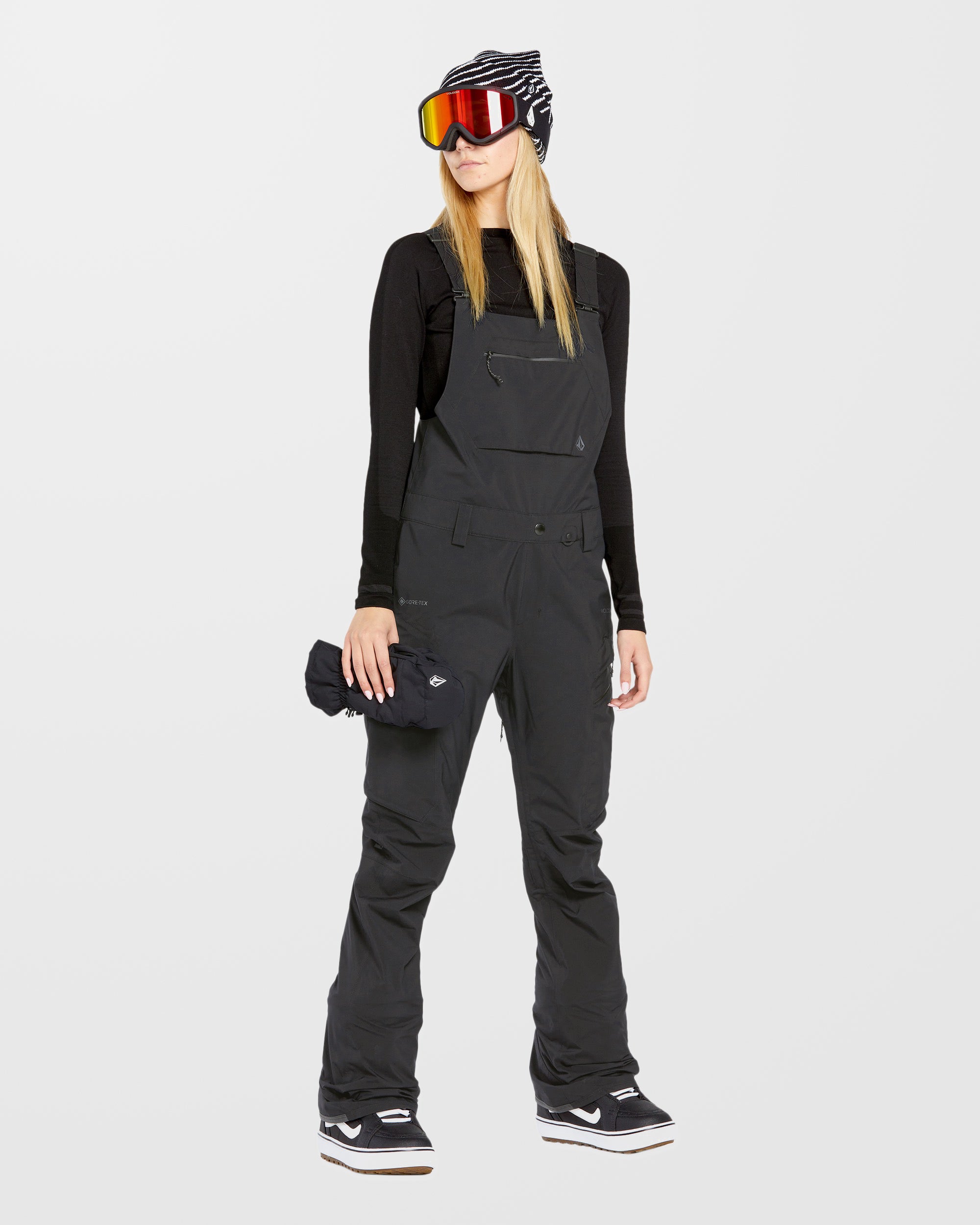 Elm Stretch Gore-Tex Bib Overall - Black - Women - Volcom EU - 2