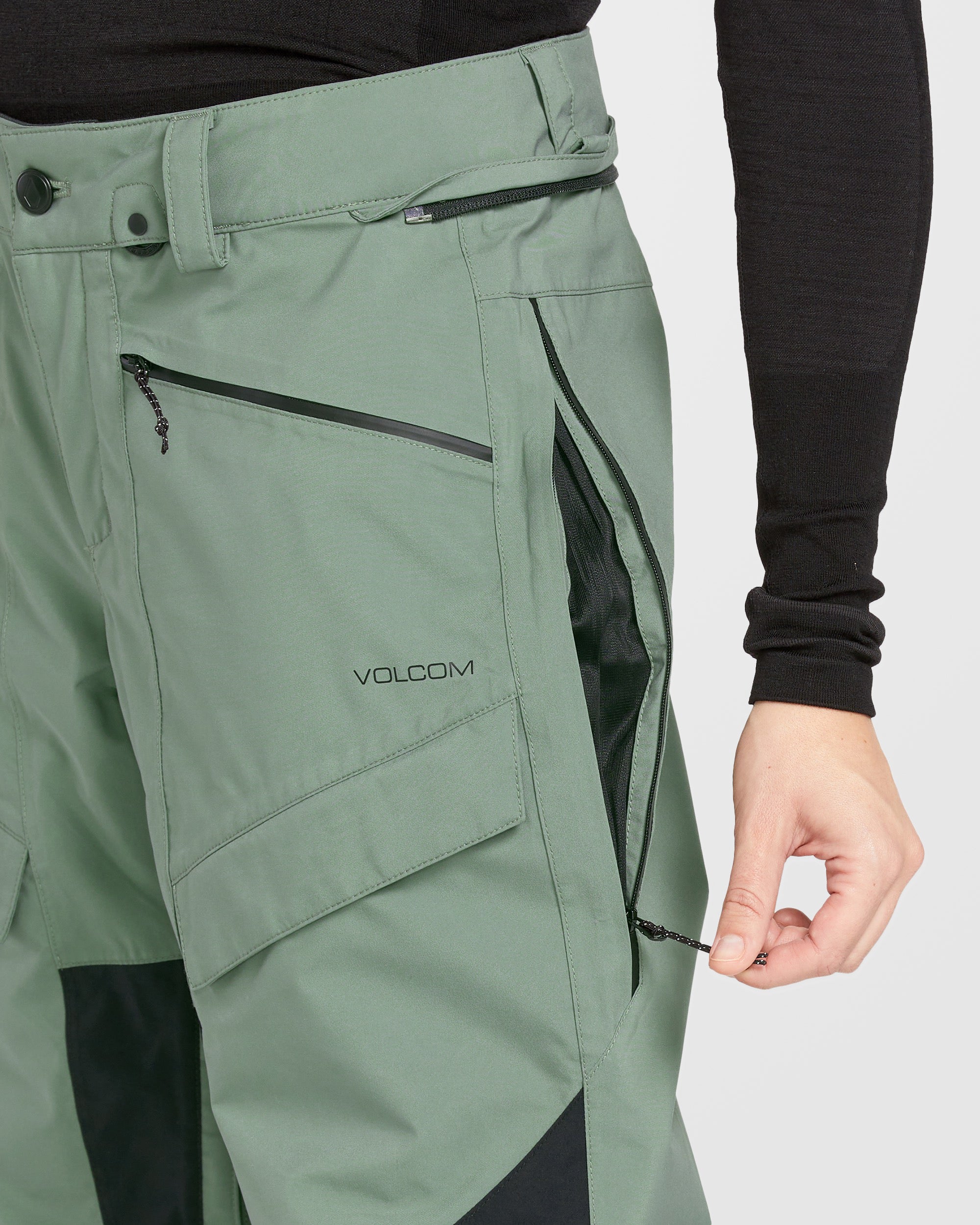 V.Co At Stretch Gore-Tex Trousers - Lichen Green - Women - Volcom